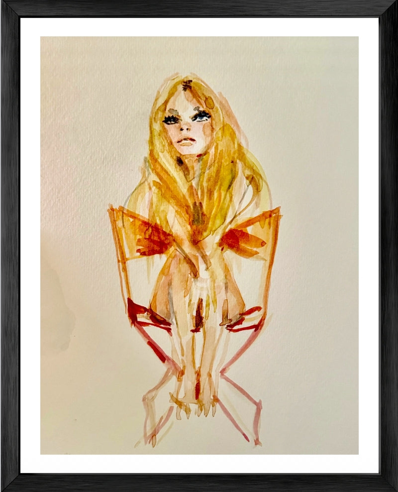 baby Bardot Print