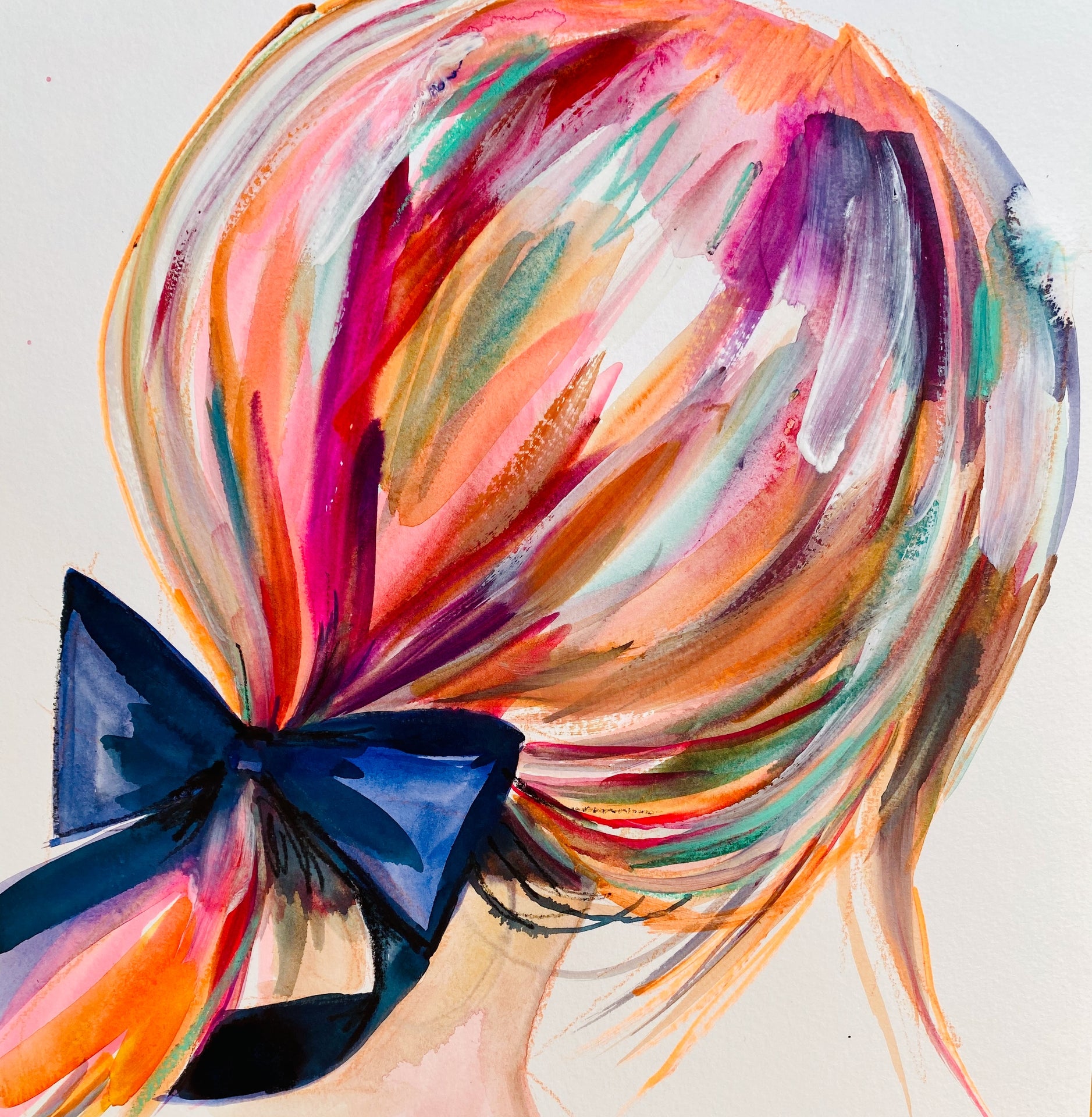 Fall Hair Print