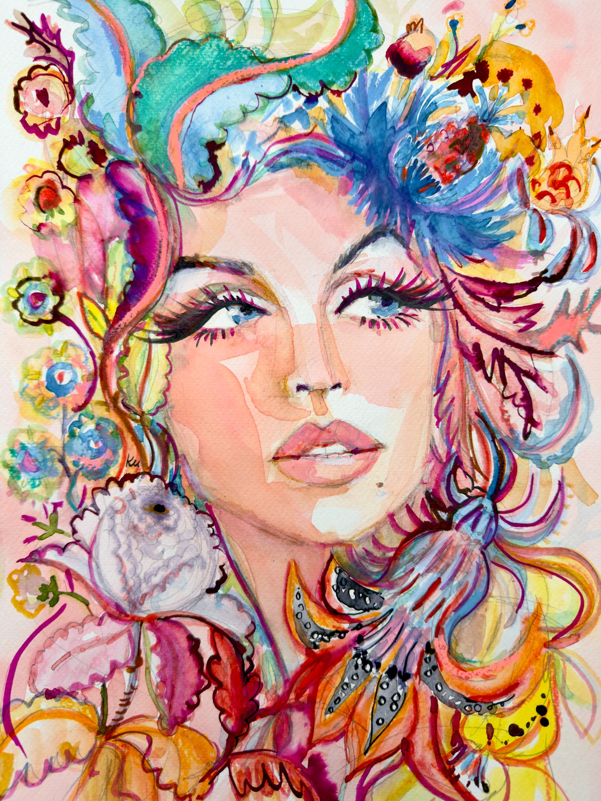 Young Dolly Floral Print