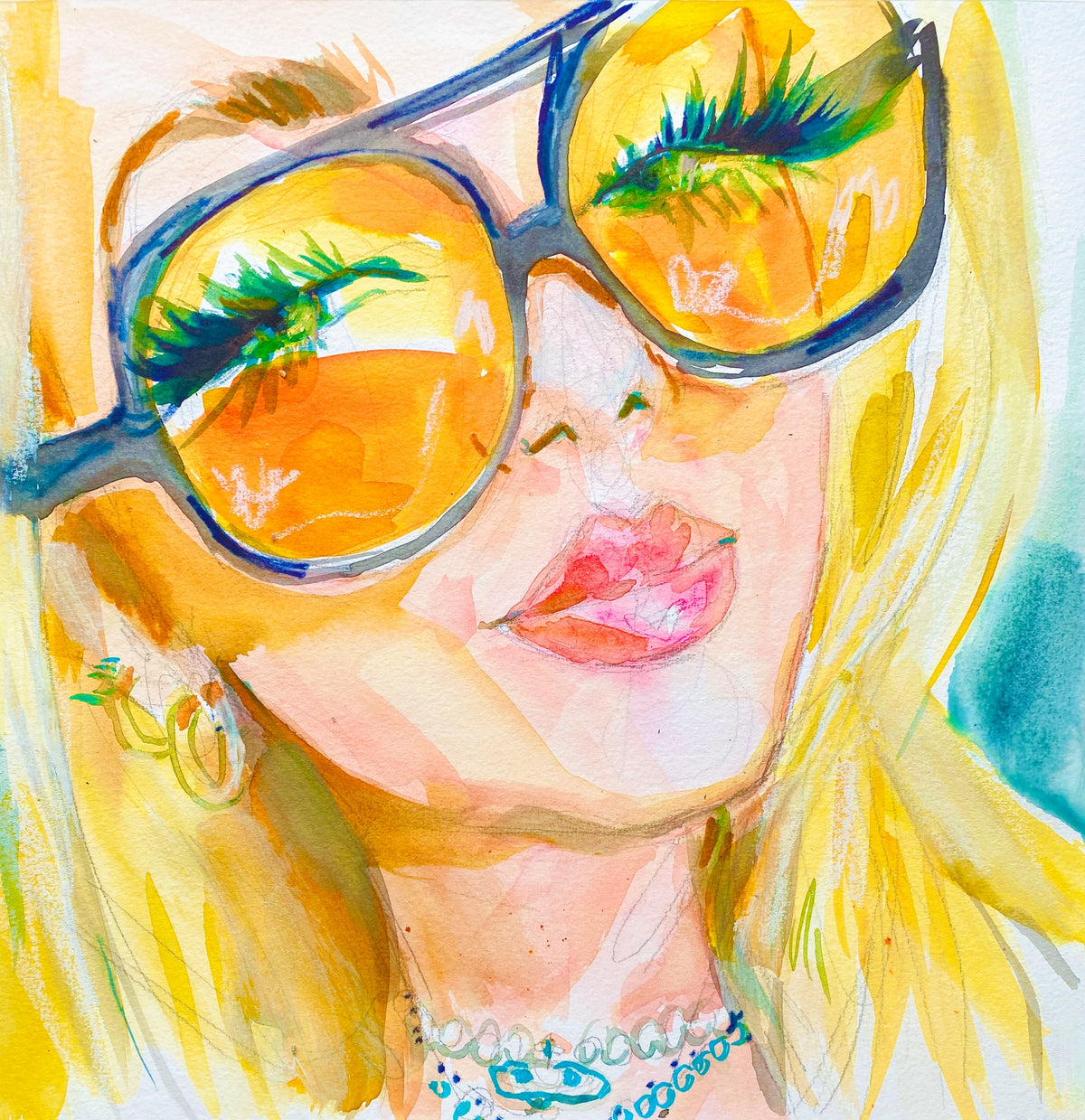 Sunny Girl Print
