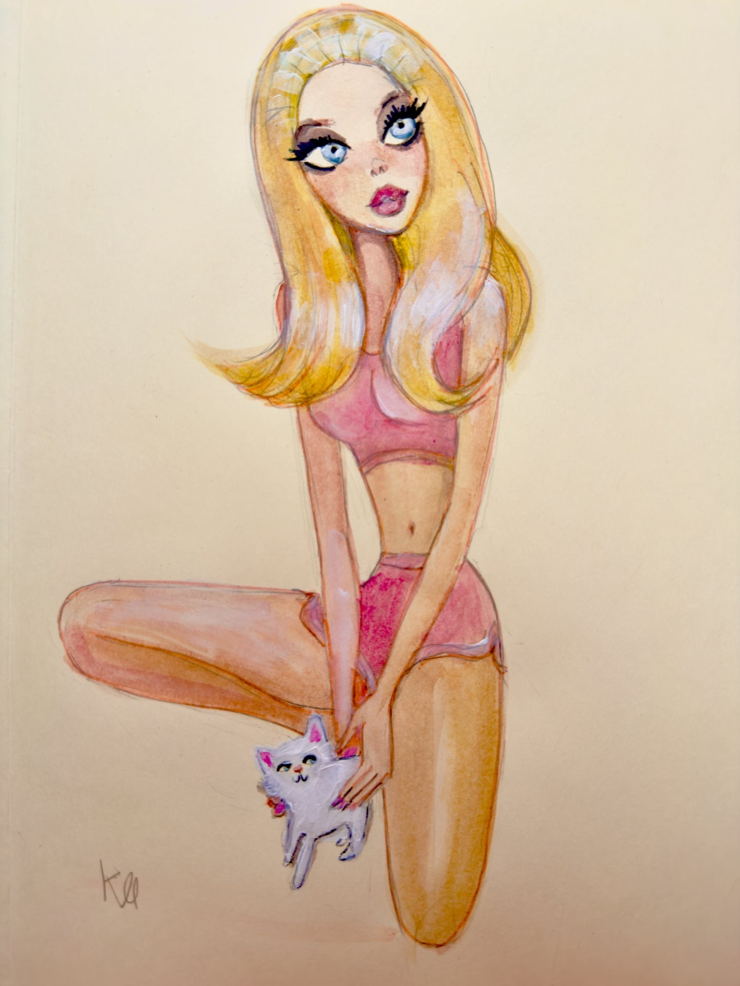 Kitten Print