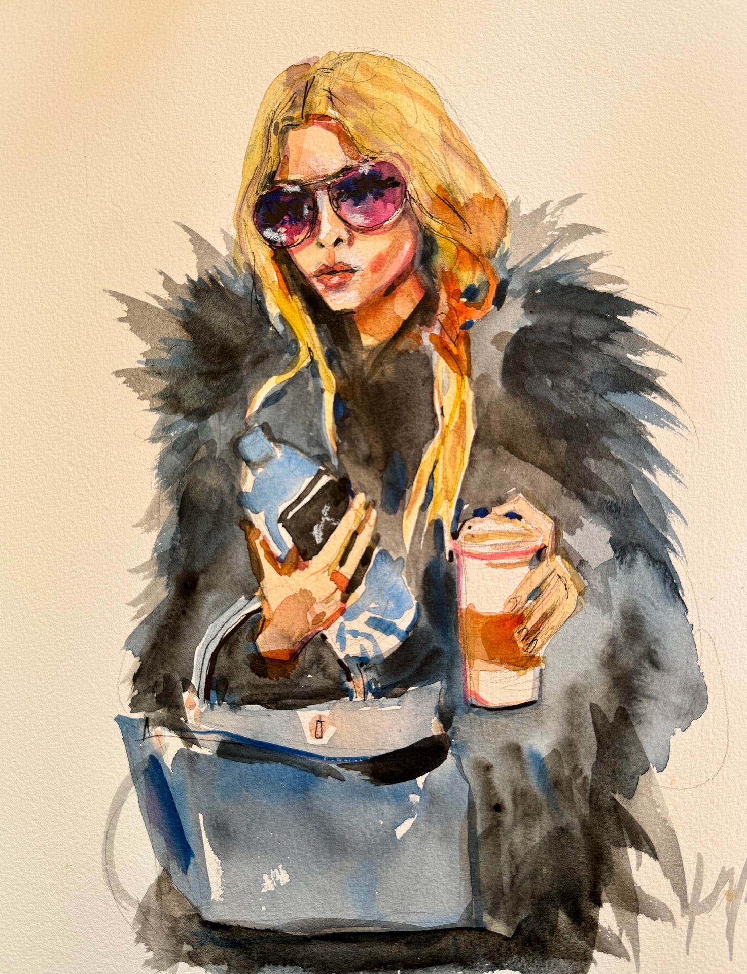 Winter Olsen Print