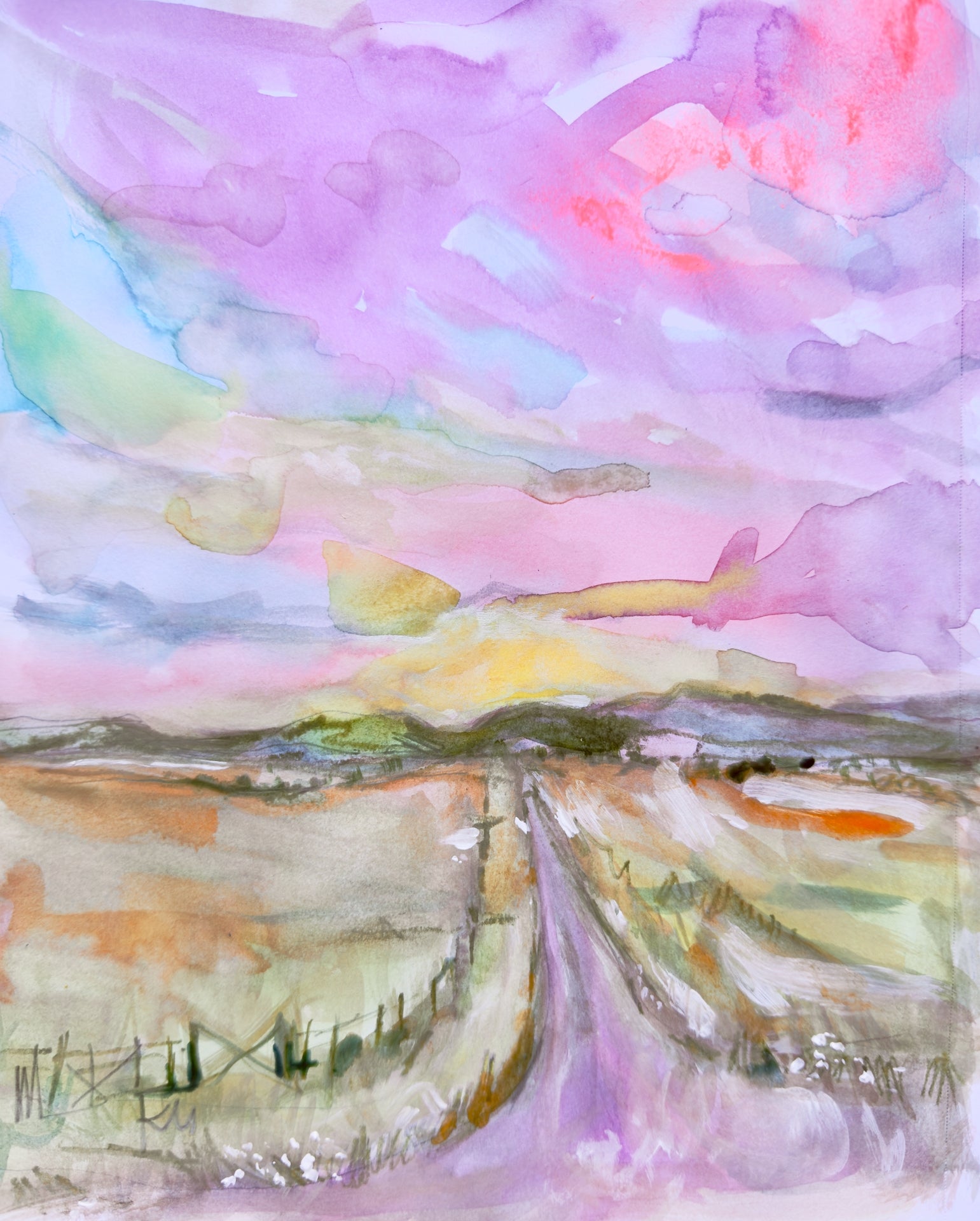 Prairie Sky Print