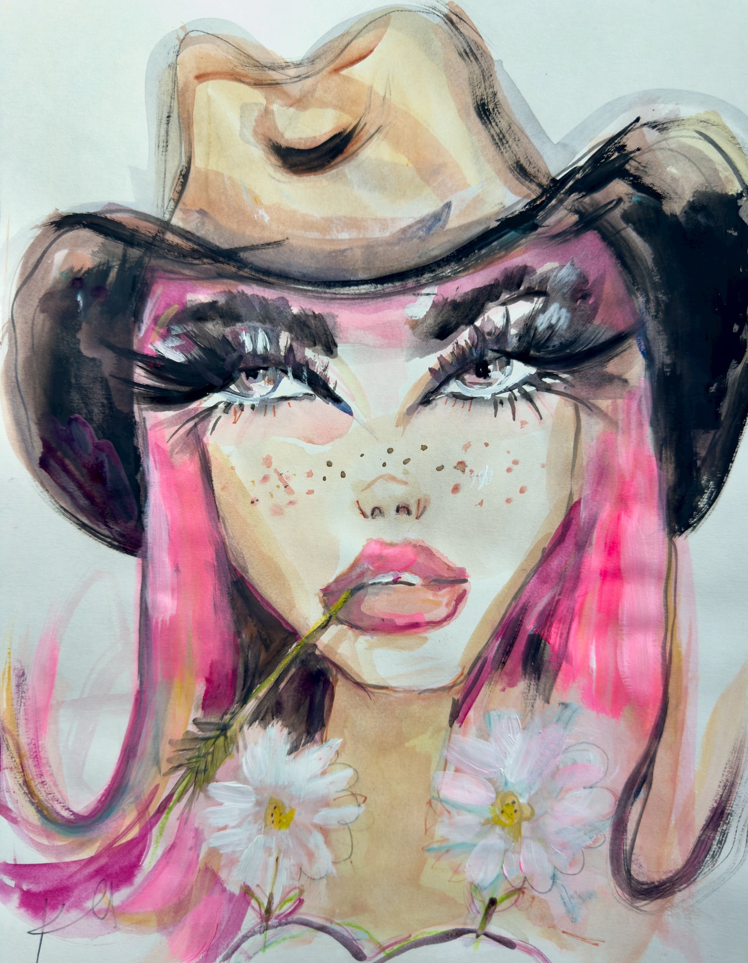 Country Girl Print
