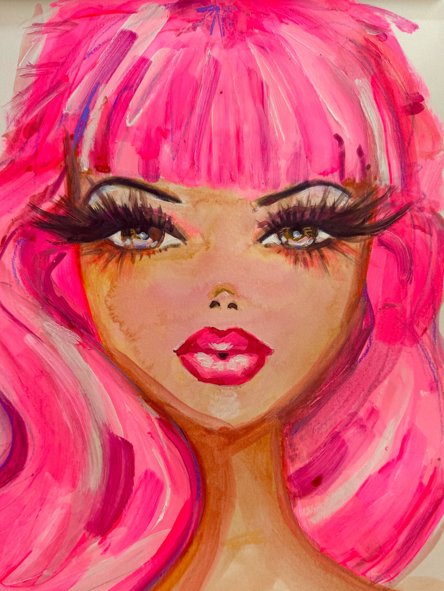 Pink Hair Barbie