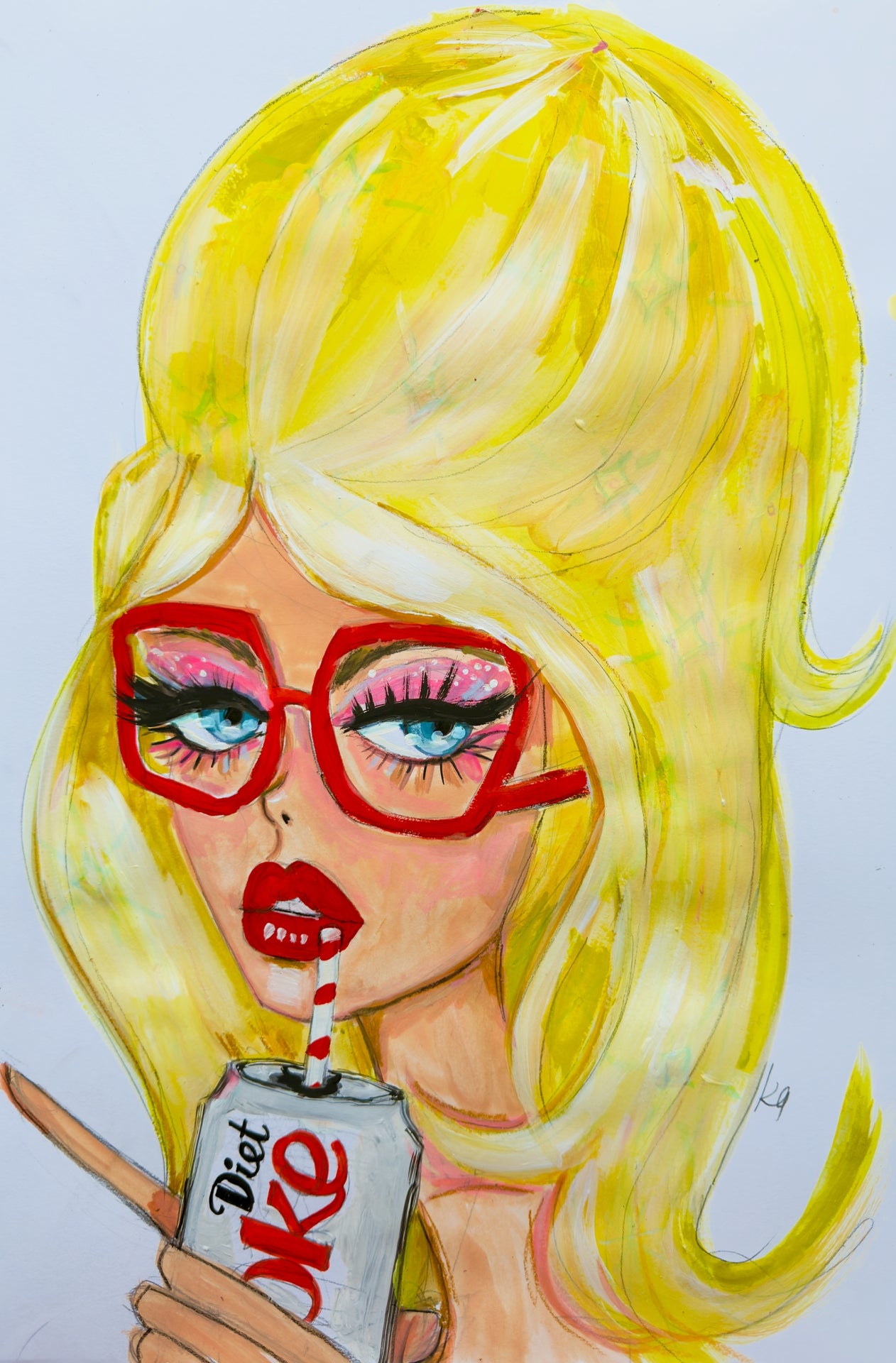 Diet Coke Drinker Print