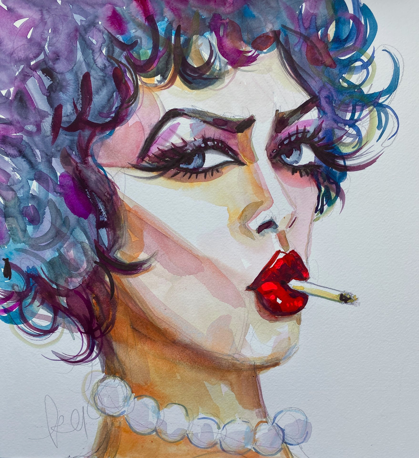 Frank N Furter Print