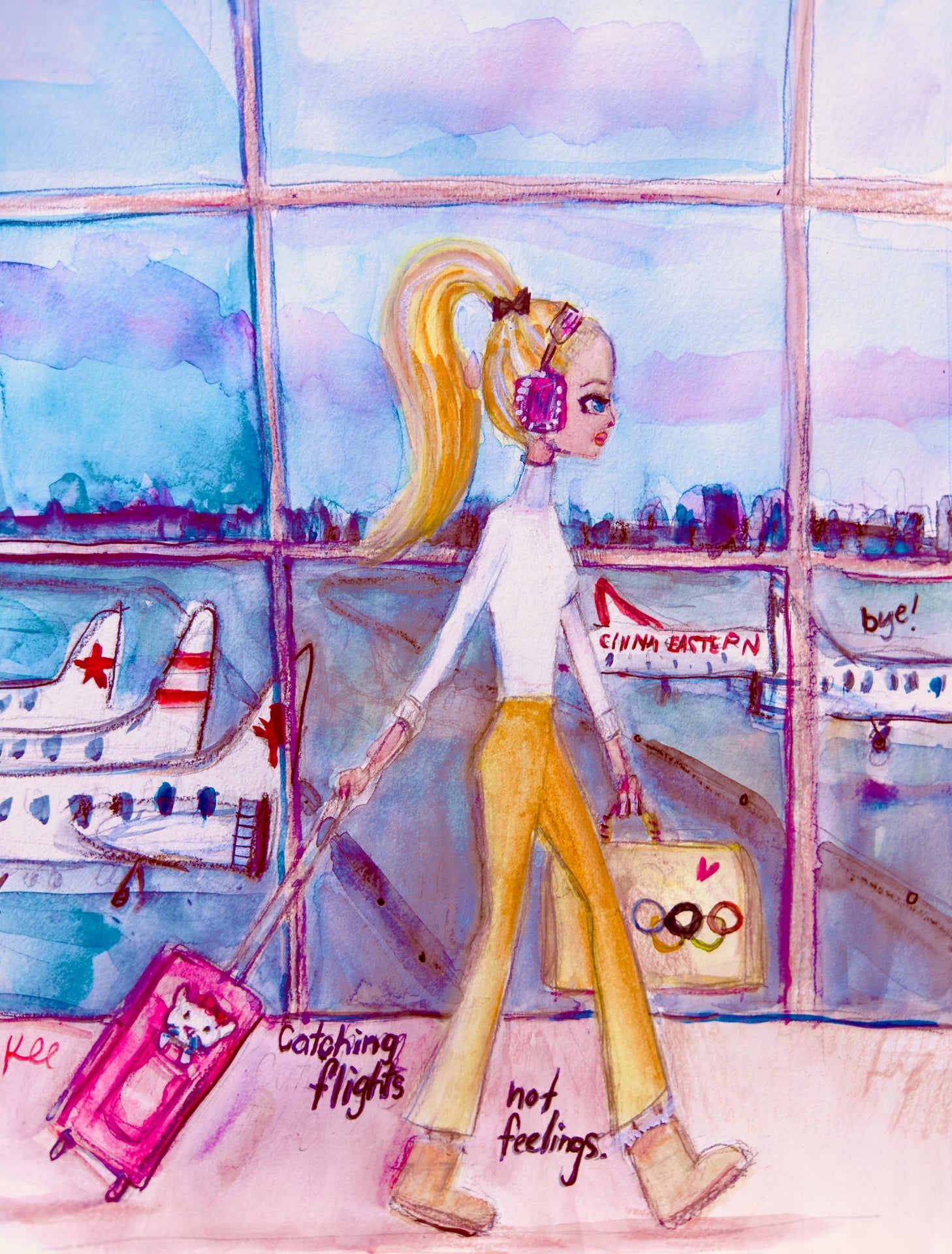 Catch Flights Print