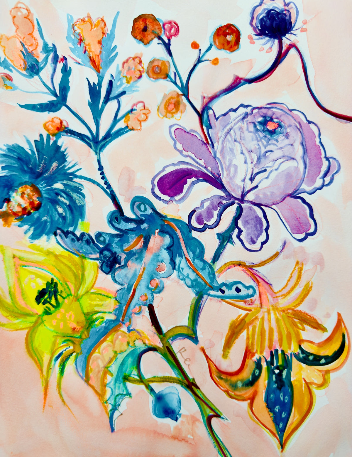 Romantic Floral Print