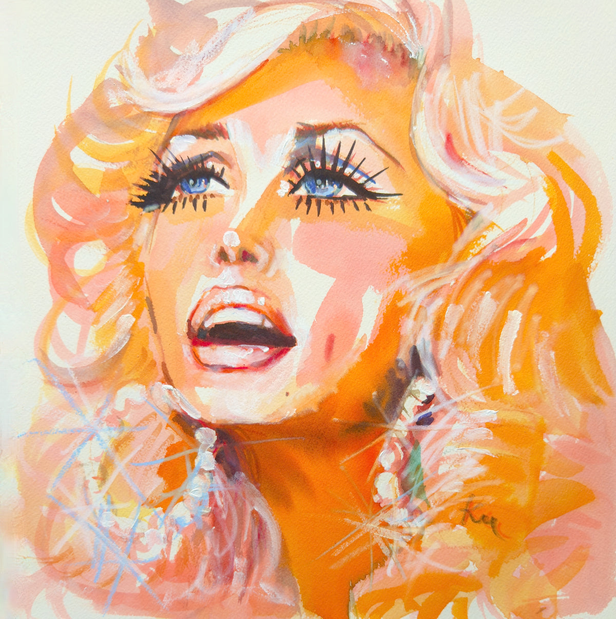 Sing It Dolly Print