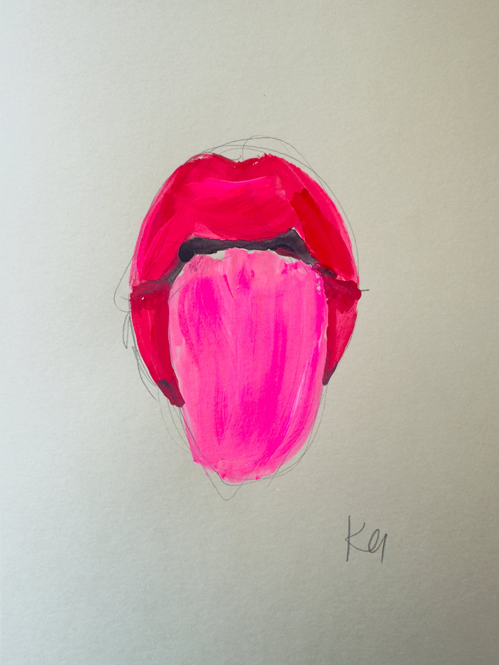Tongue 1 Print
