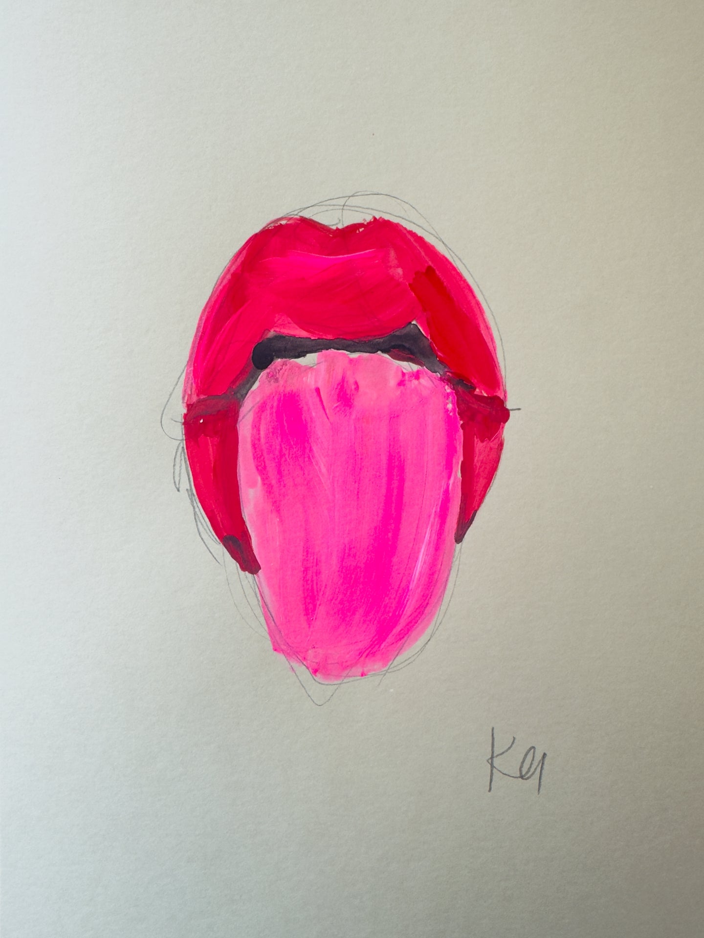 Tongue 1 Print