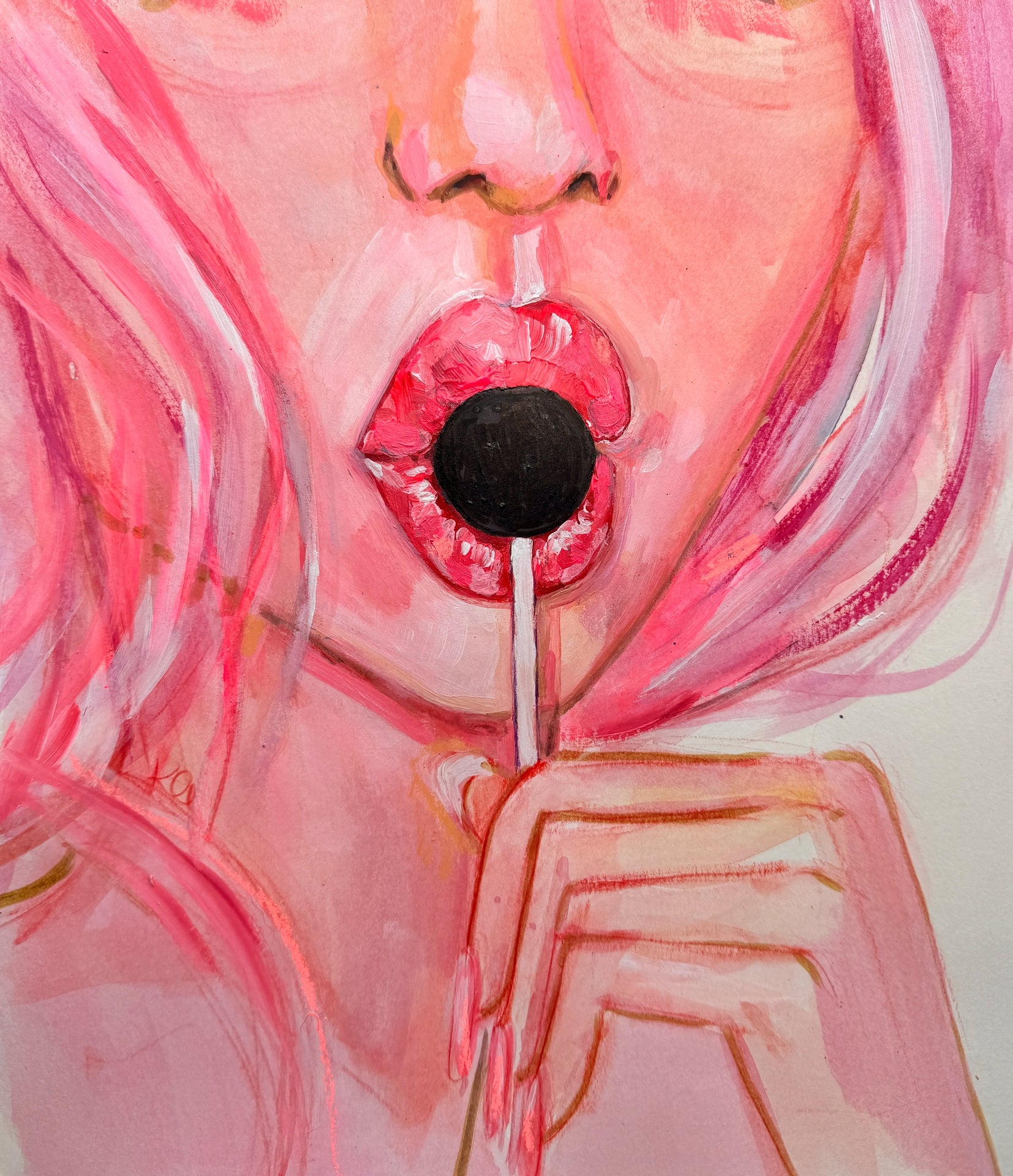 Lollipop of Darkness Print