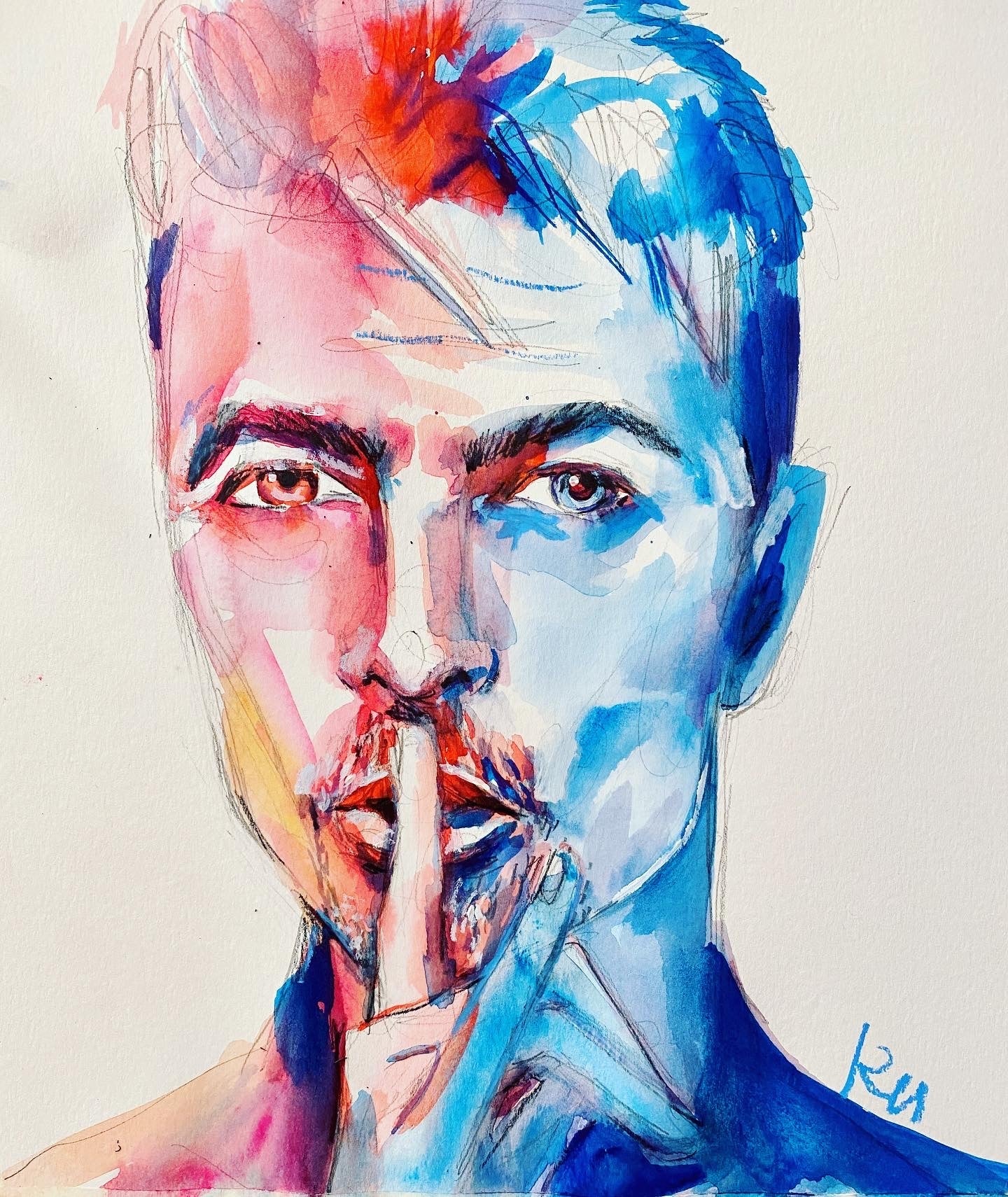 David Bowie Print