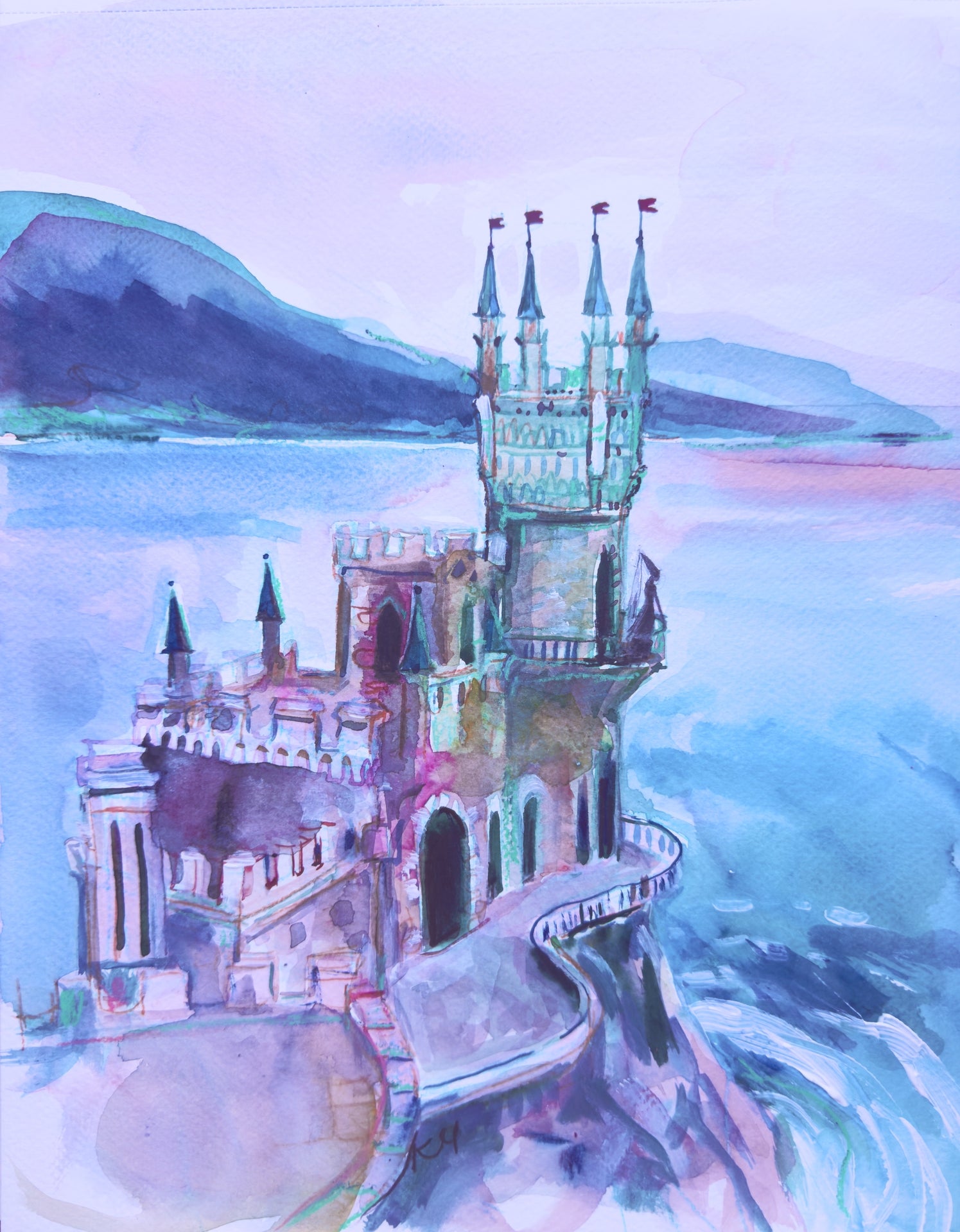 Castle Print