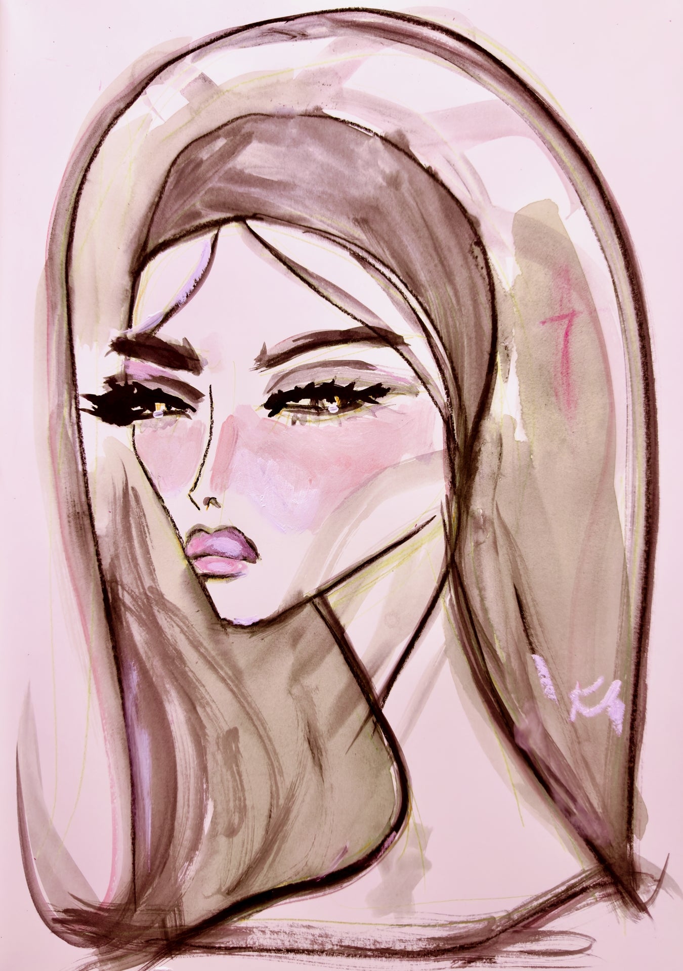 Turlington Print