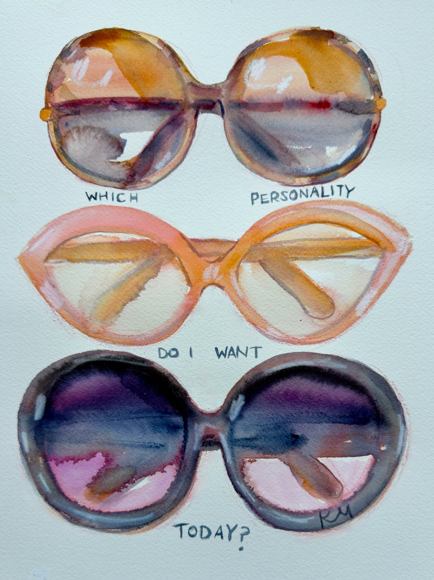 Personality Shades Print