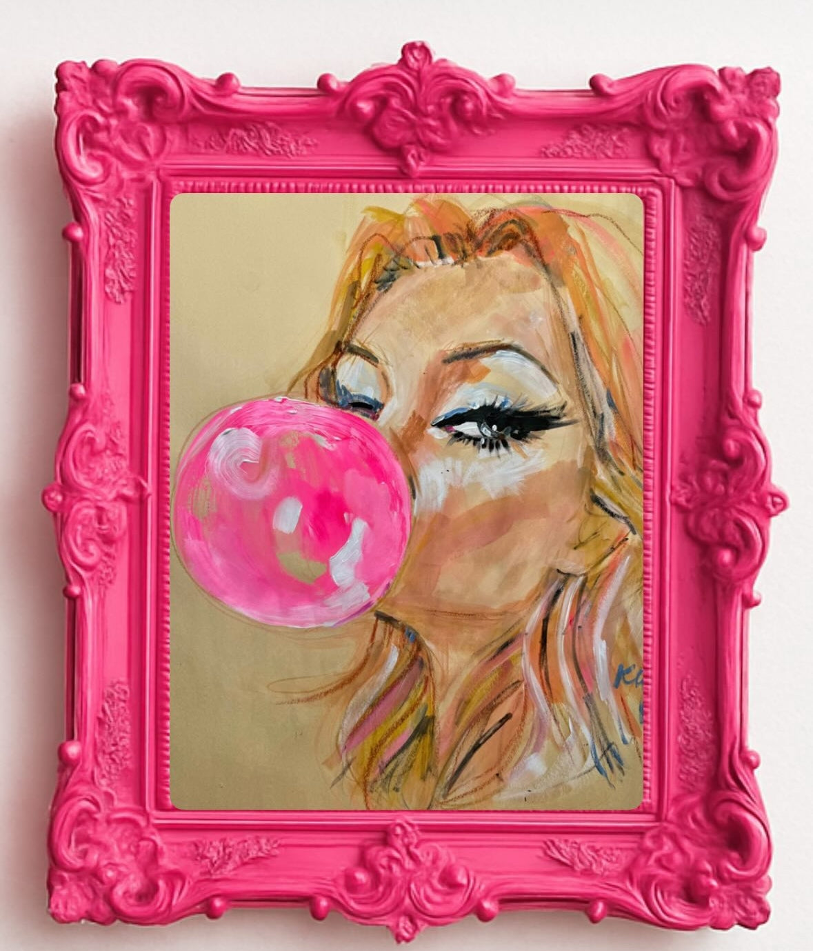 Bubble Kate Print