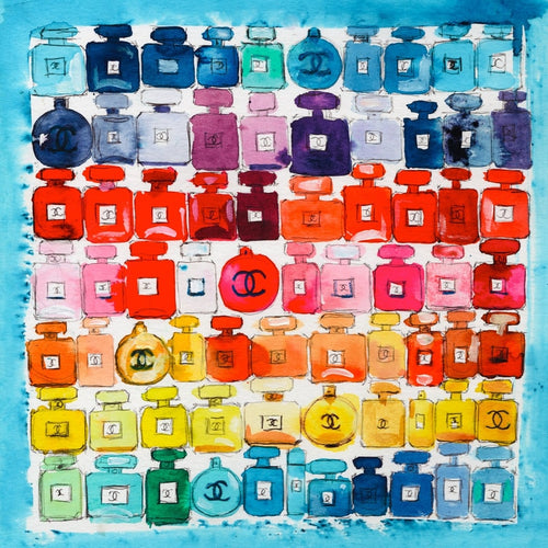 Chanel Perfume Print