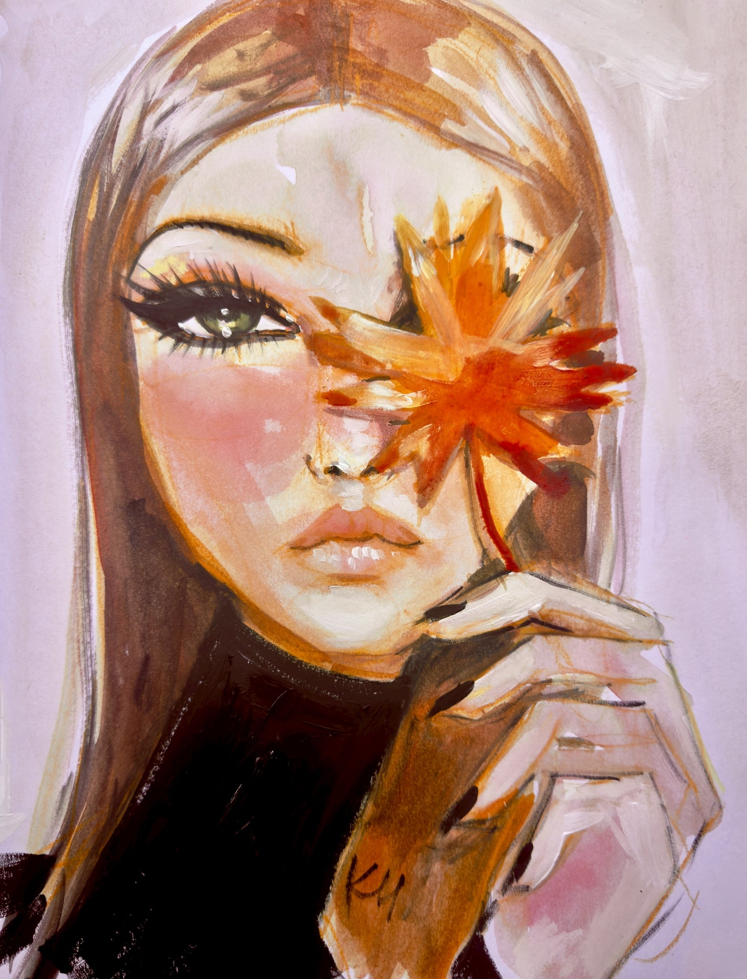 Fall Leaf Print