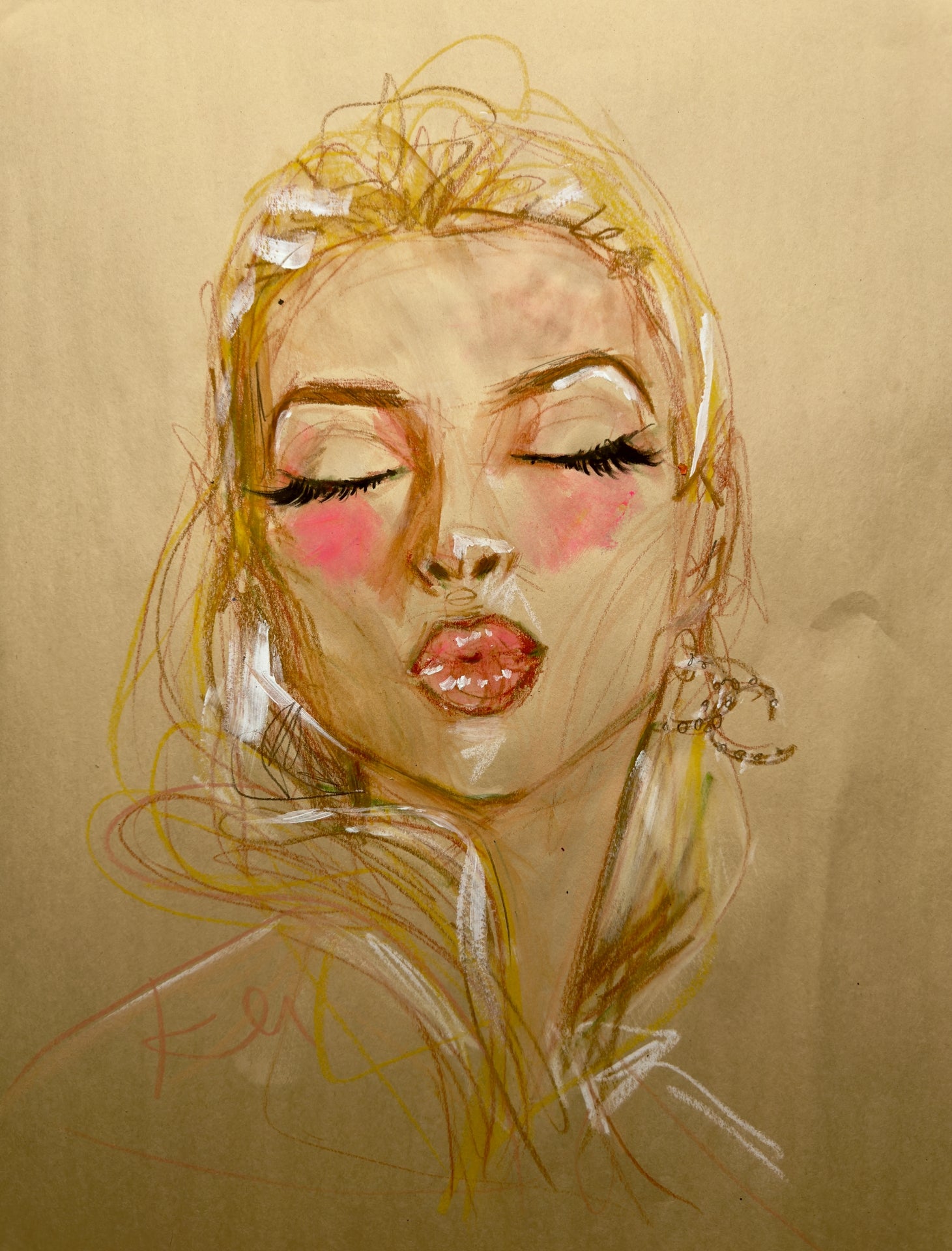 Kisses Big Print
