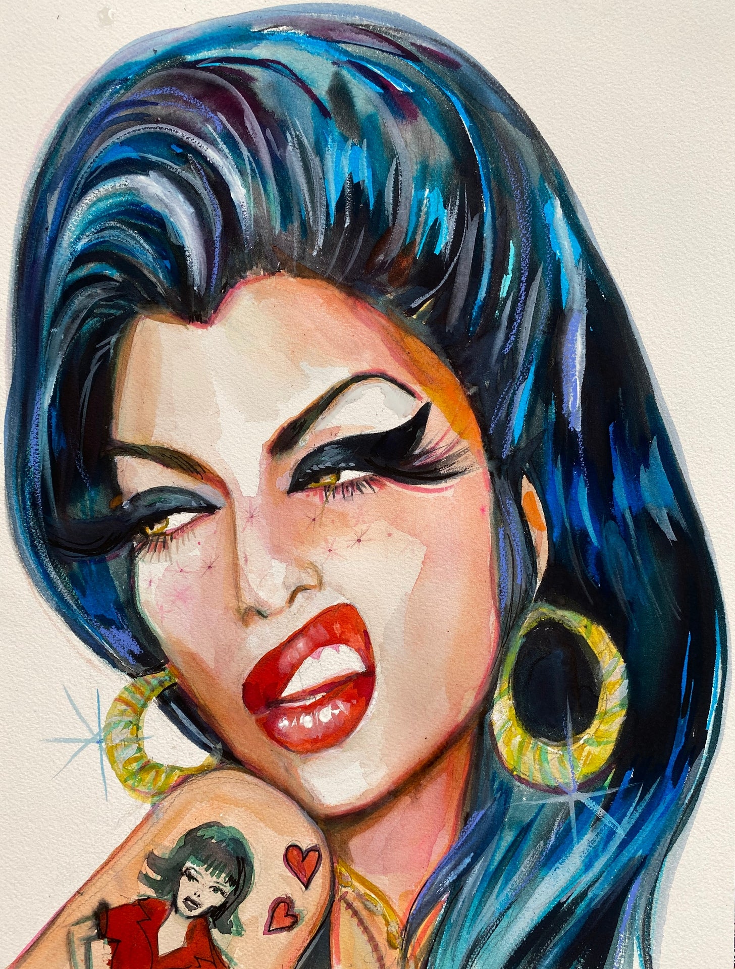 Amy Snarl Print