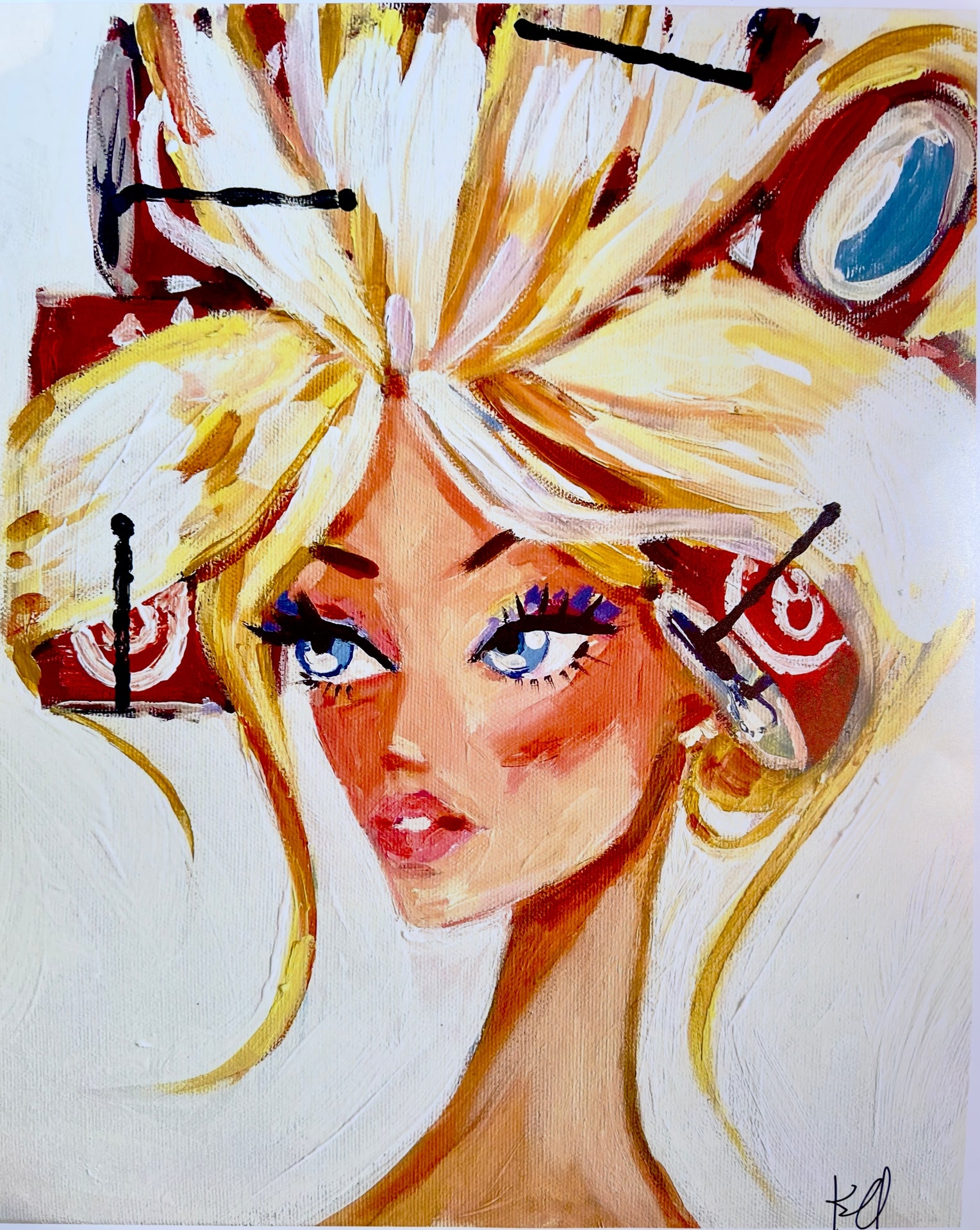 Coke Can Barbie Print