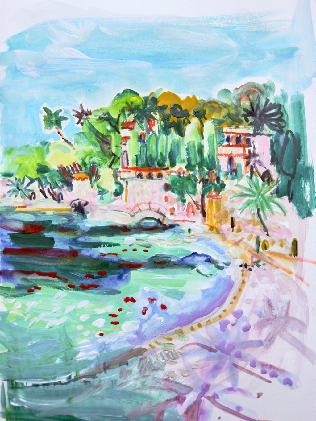 Paloma Beach Print