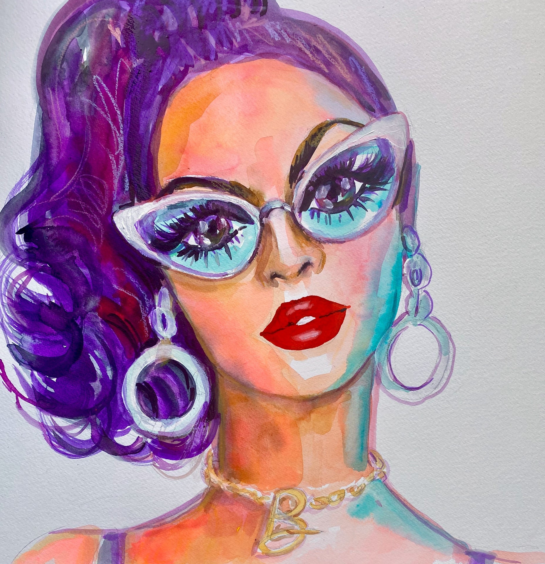 Beyonce Barbie Print