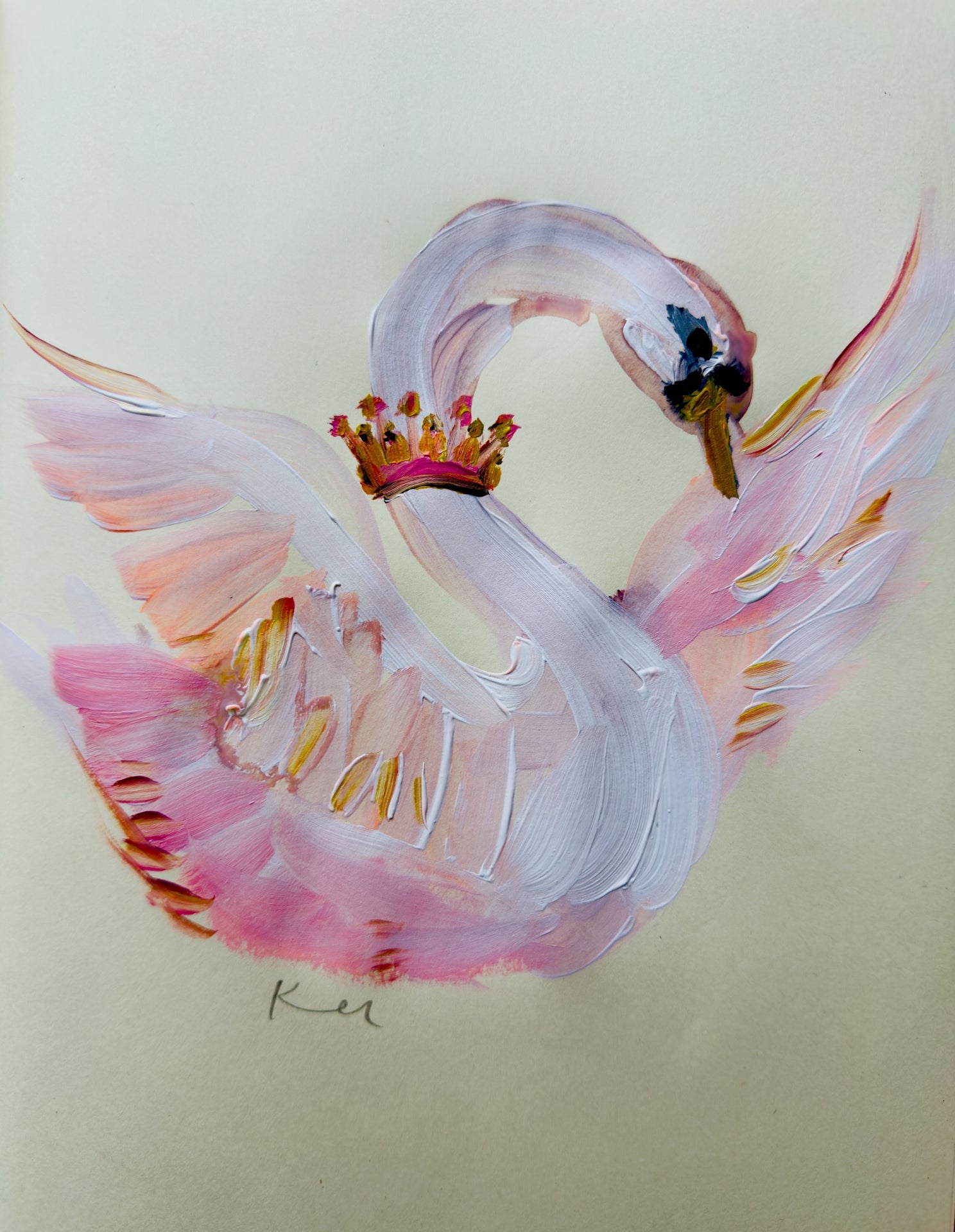 Pretty Swan Print