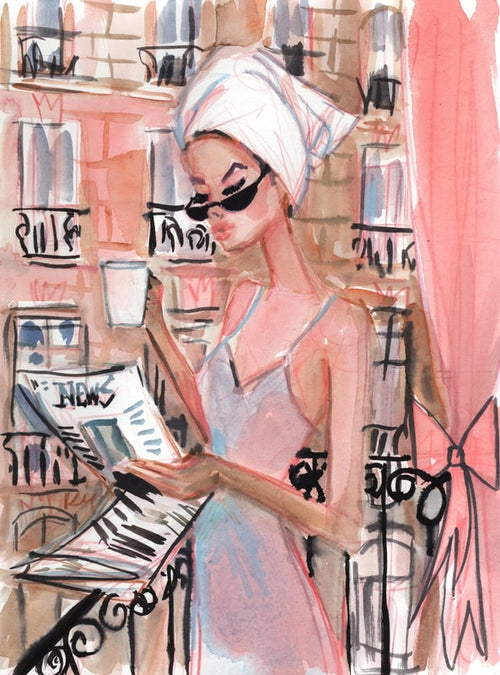 Morning Coffee Big Print