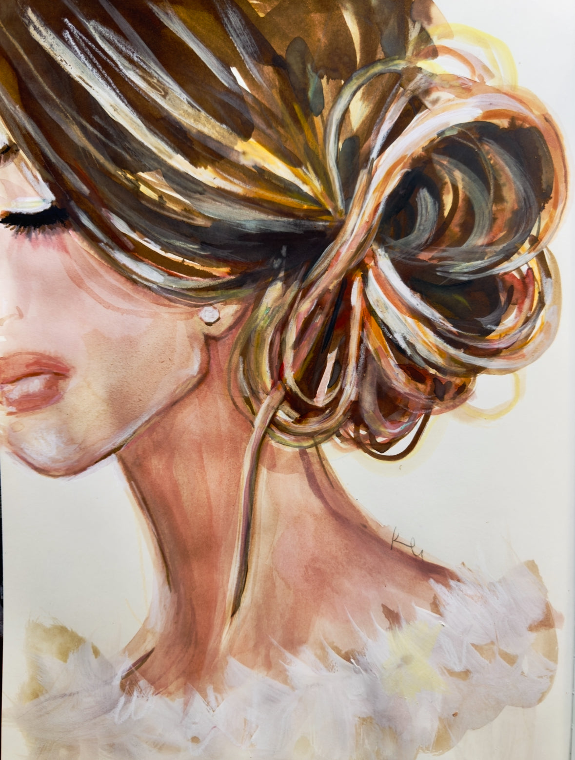Messy bun original