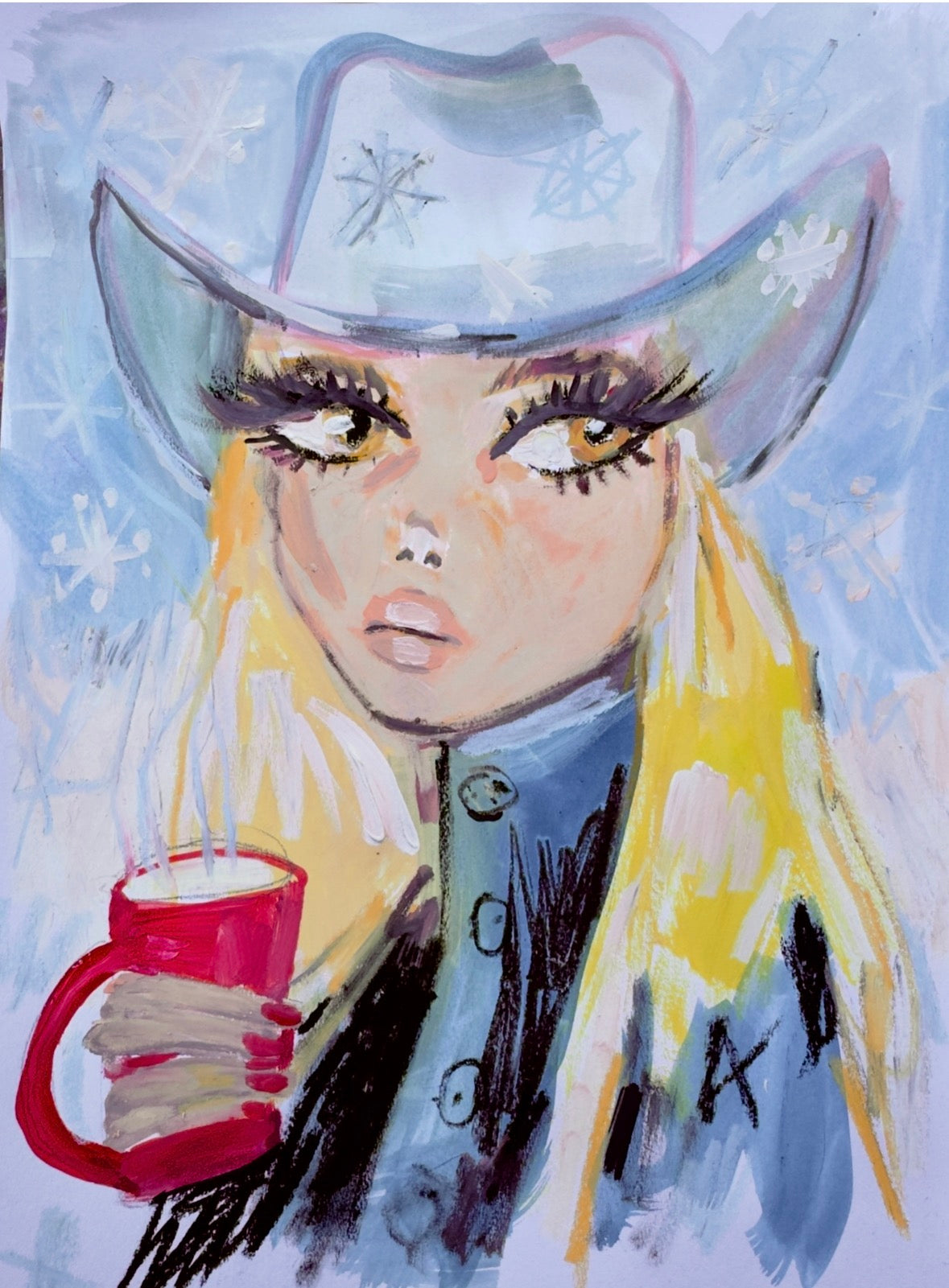 Winter cowgirl original