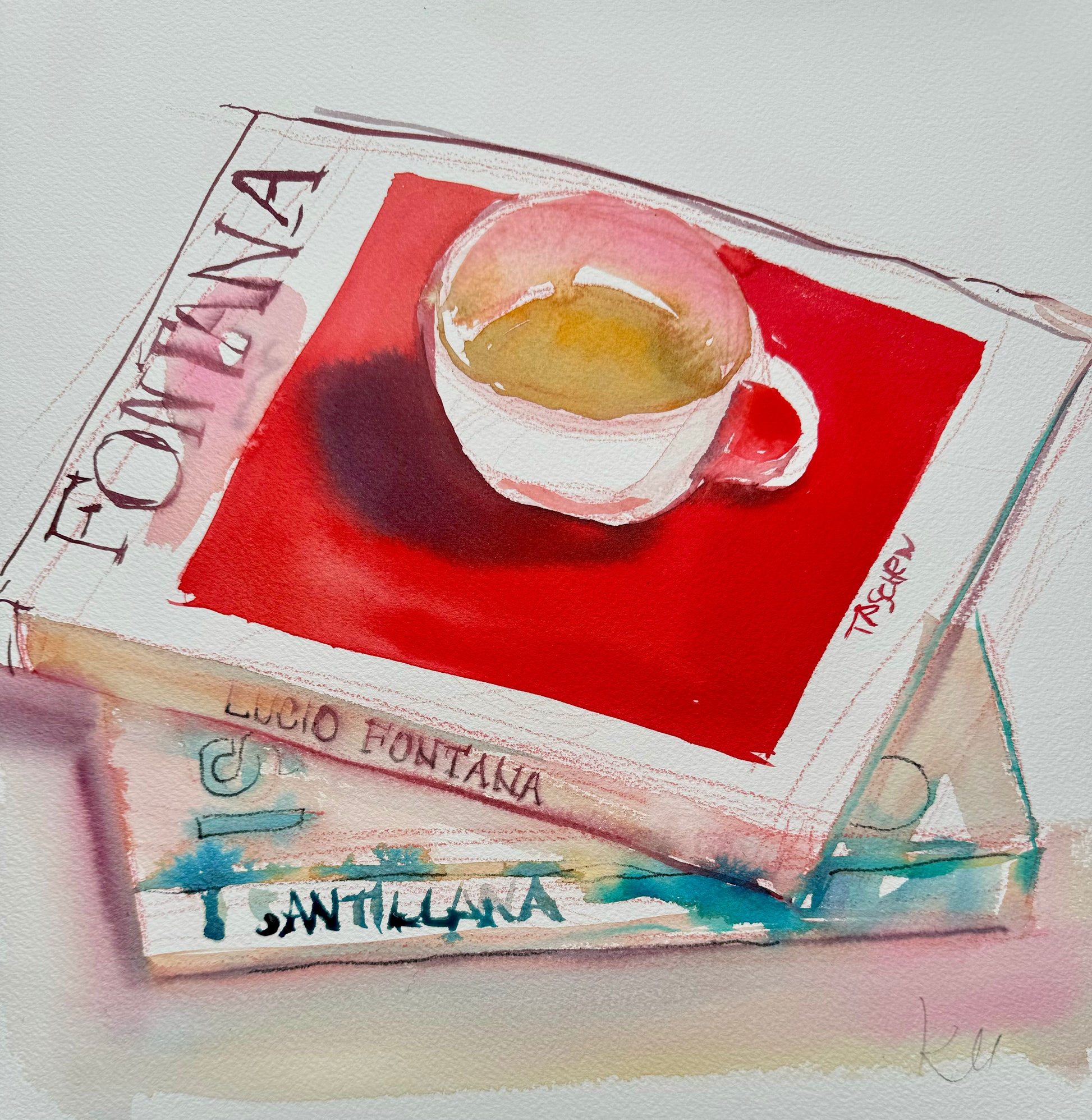 Books and coffee Original