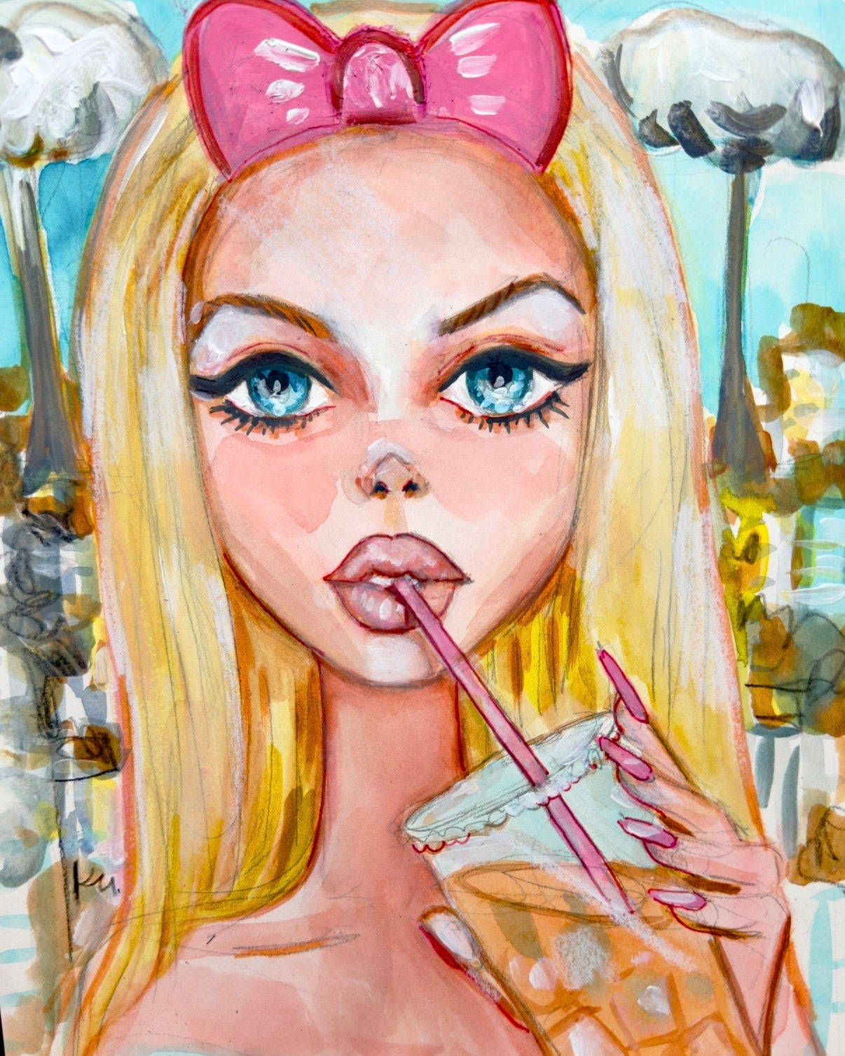 Paper straw original