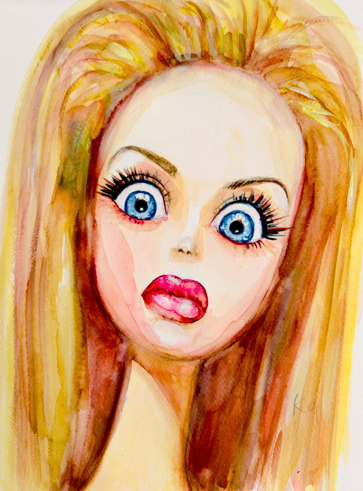 Barbie face original