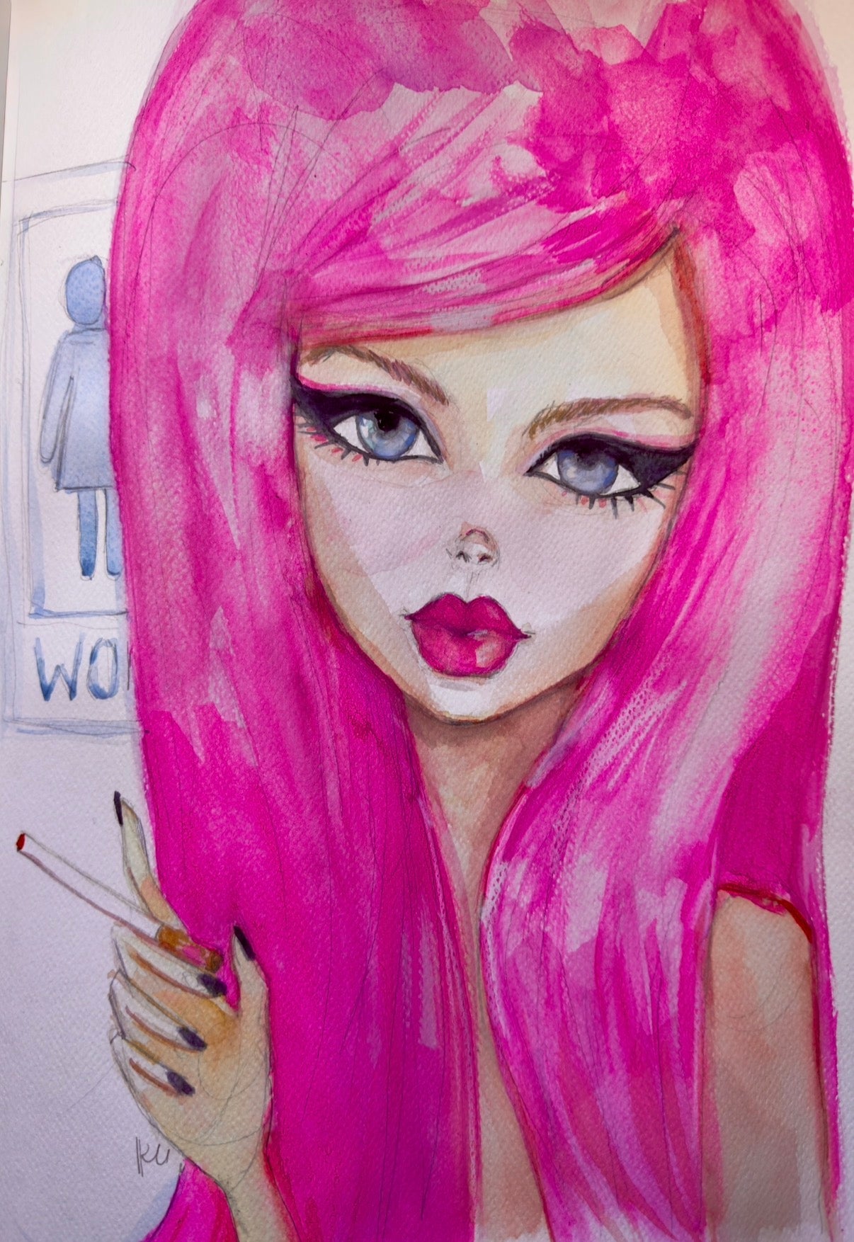 Ladies Room Barbie original