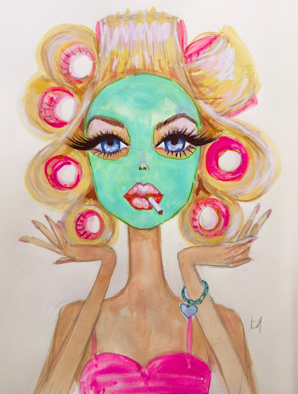 Curlers Barbie original