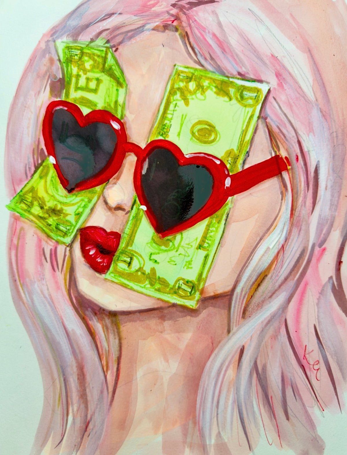 Heart eyes original