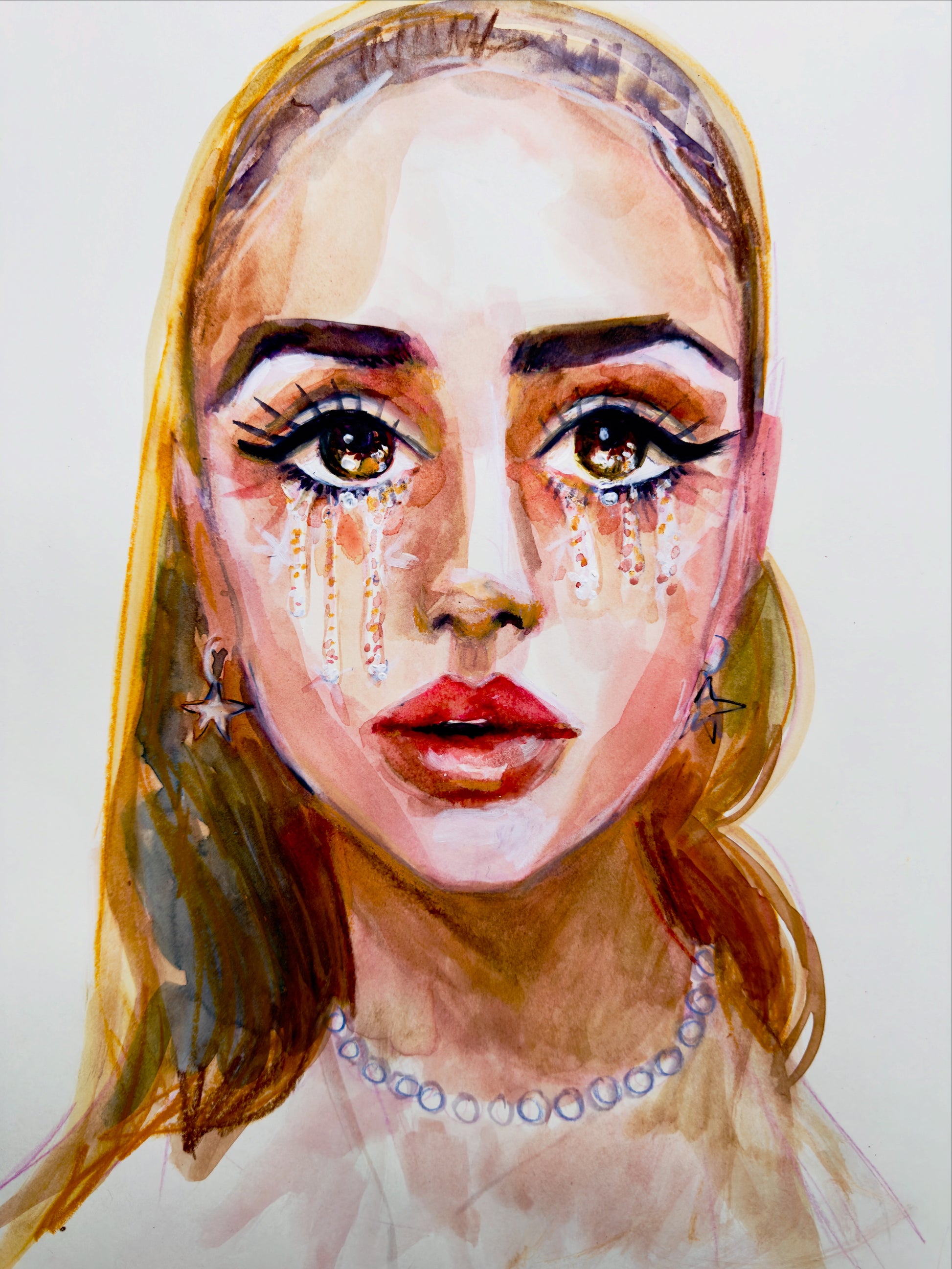 Tate glitter tears Original