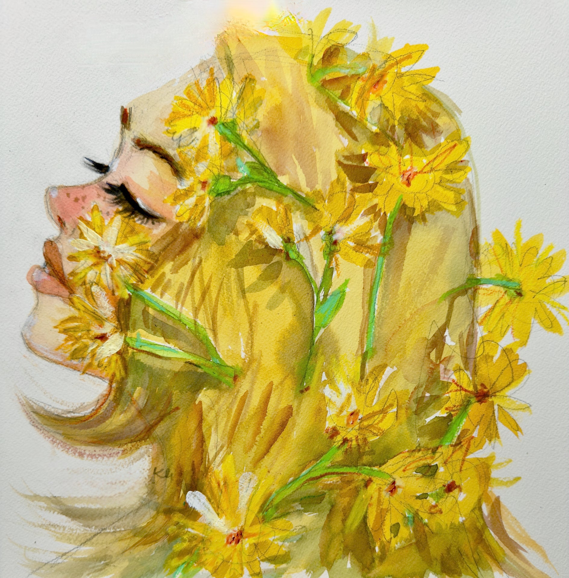 Summer Daisy Print