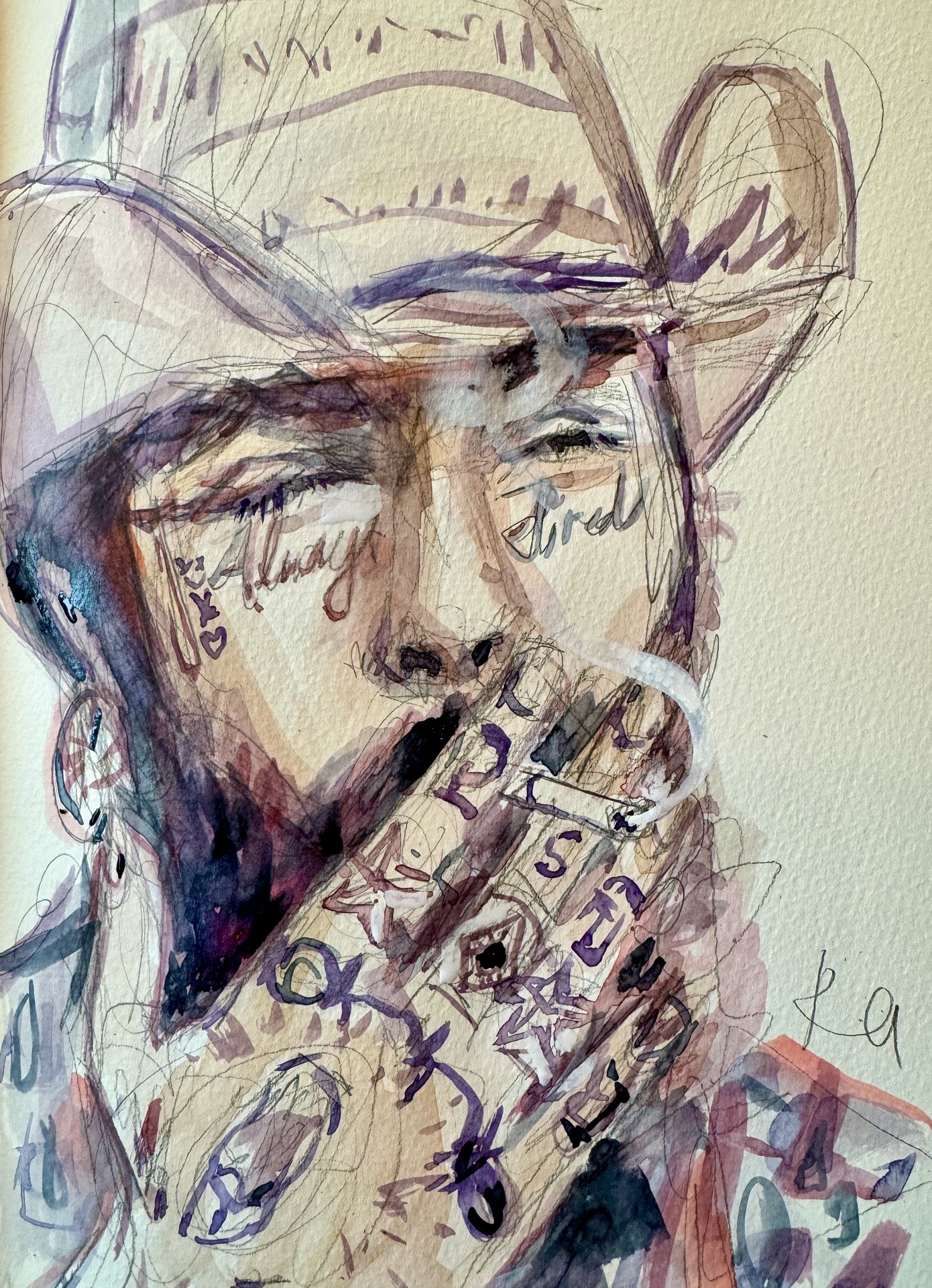 Post Malone Print