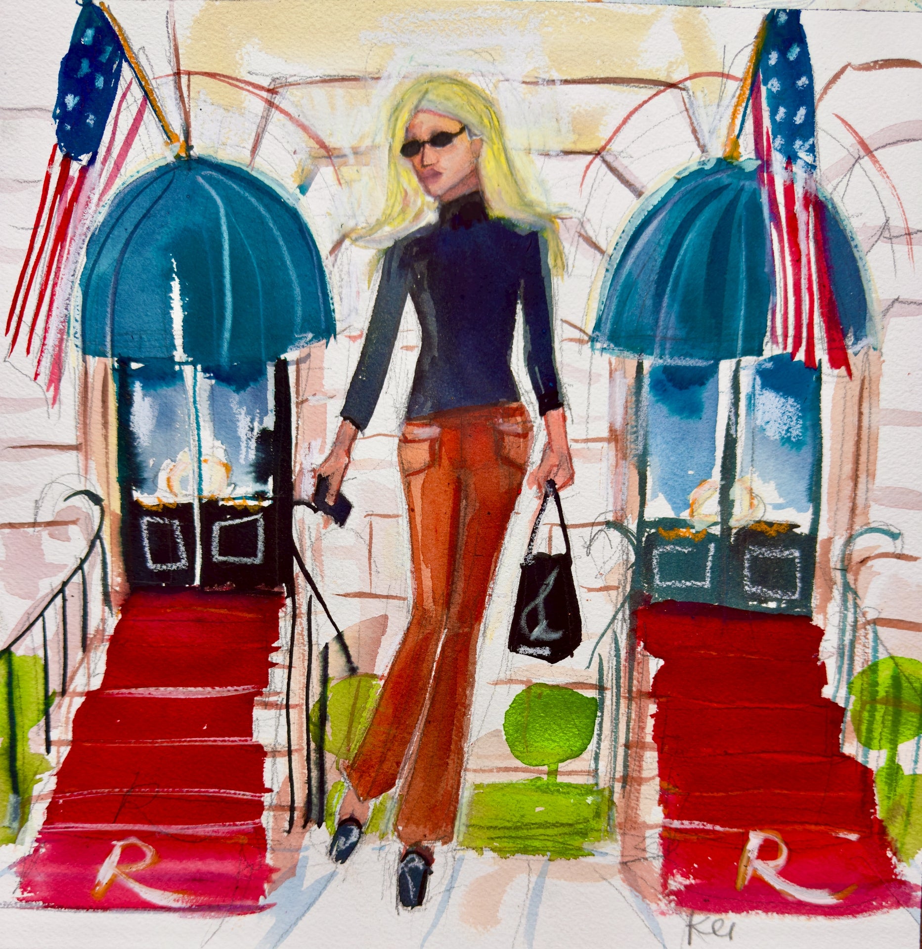 CBK in NYC print
