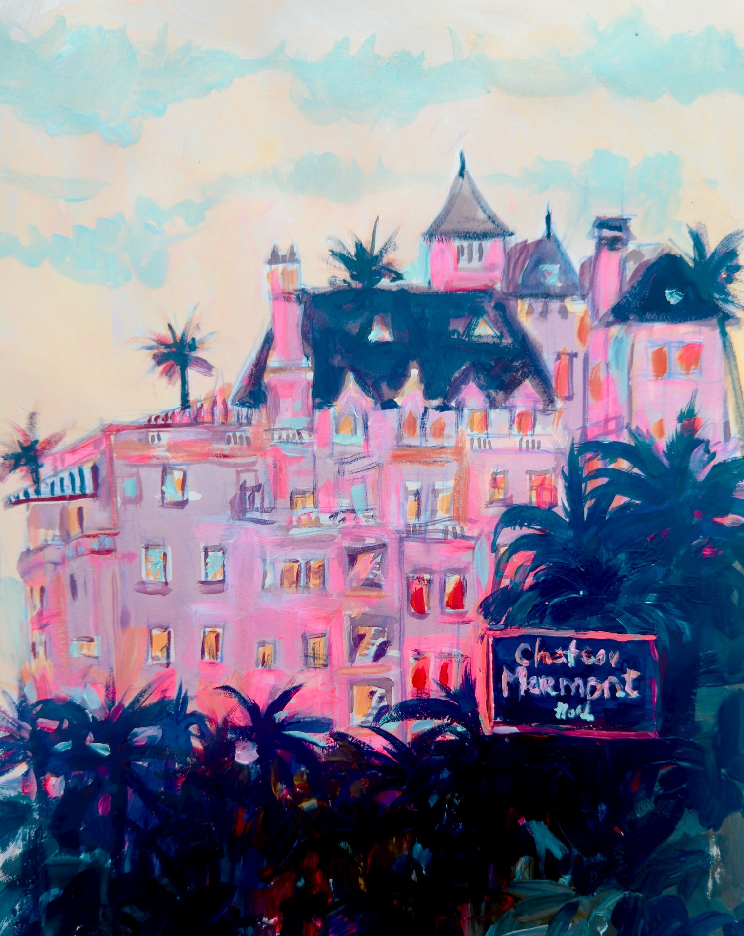 Chateau Marmont Print
