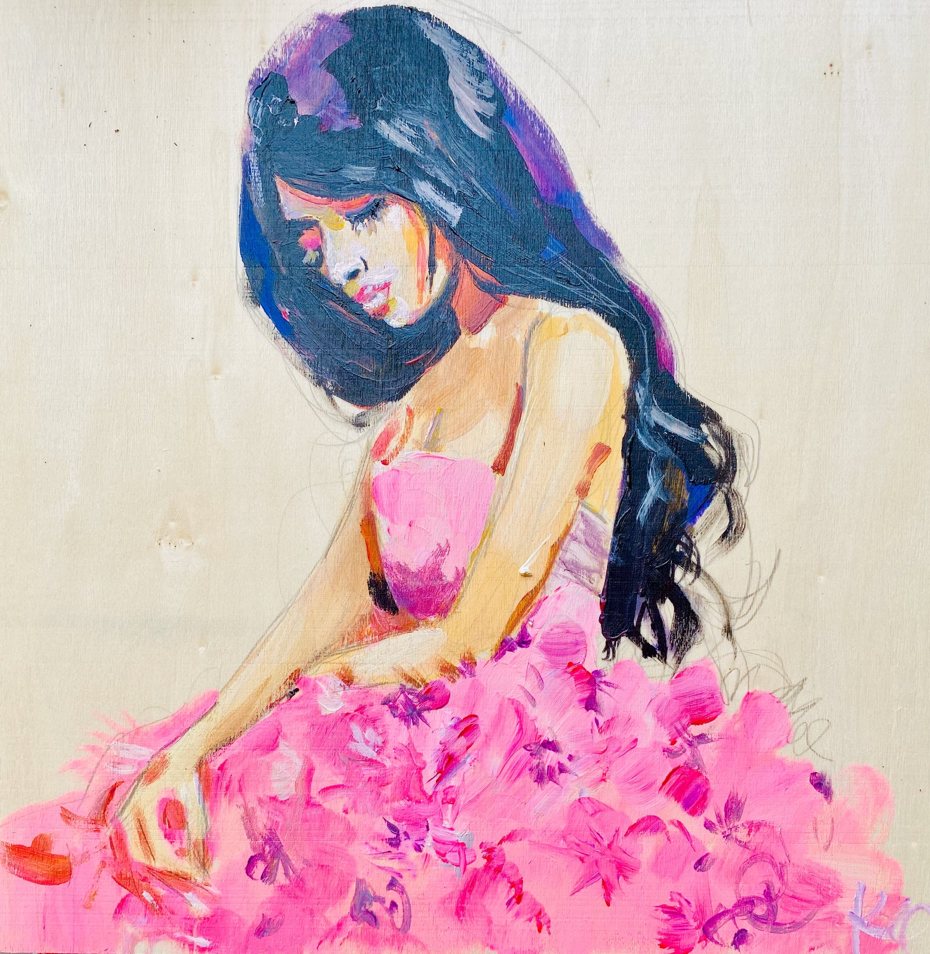 Pink Princess Print
