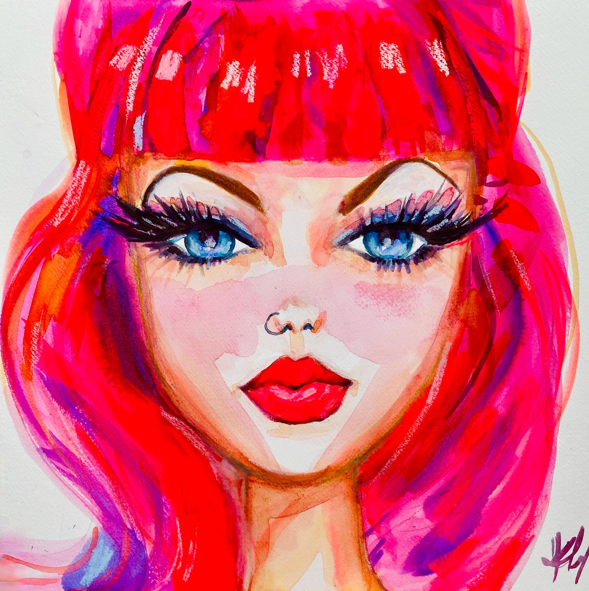 Beauty Barbie Print