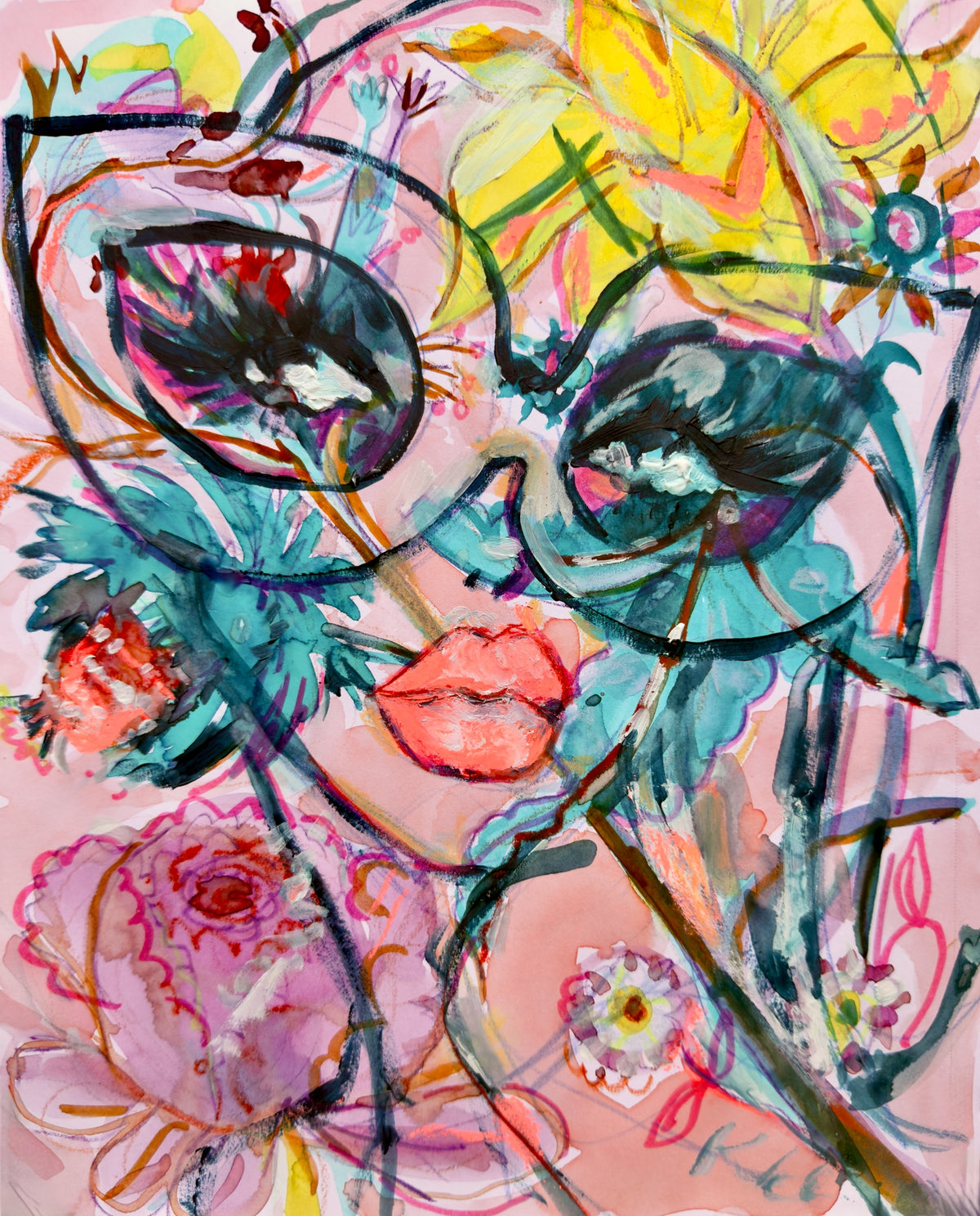 Flower Girl Print