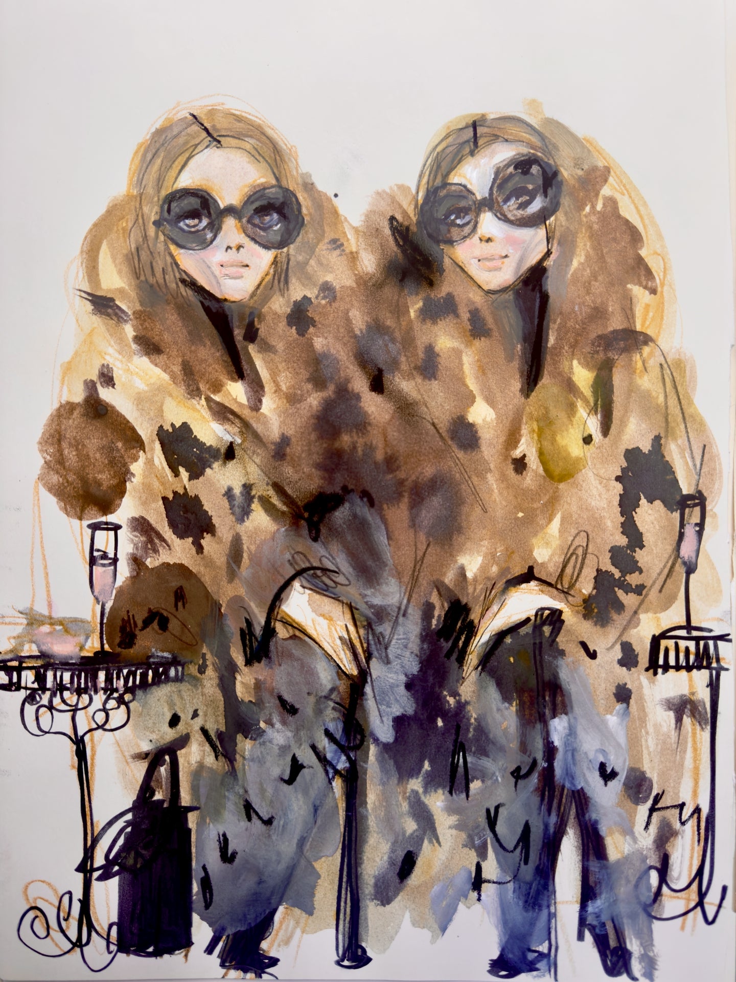 Double Trouble Print