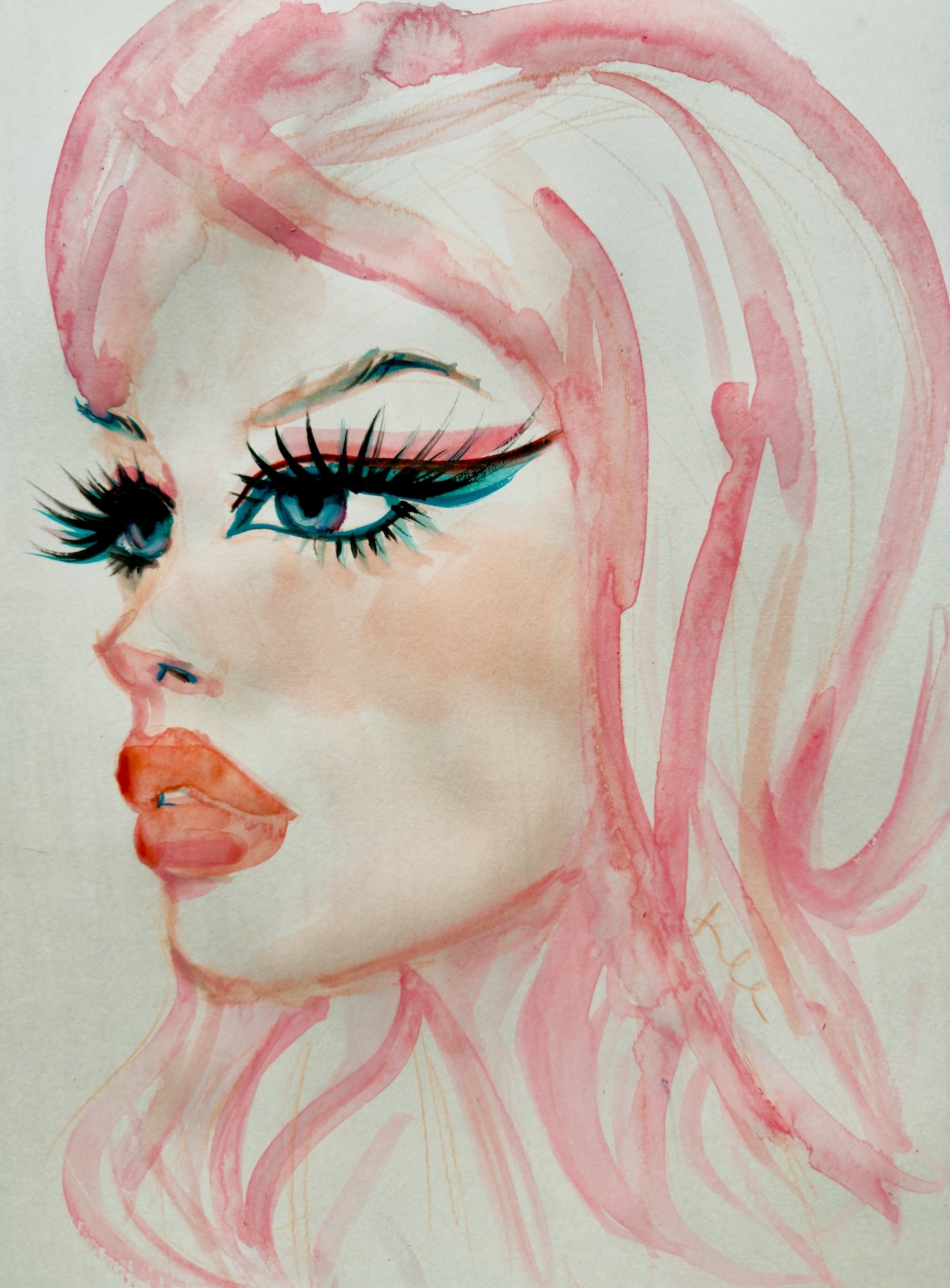 Glam Life Print