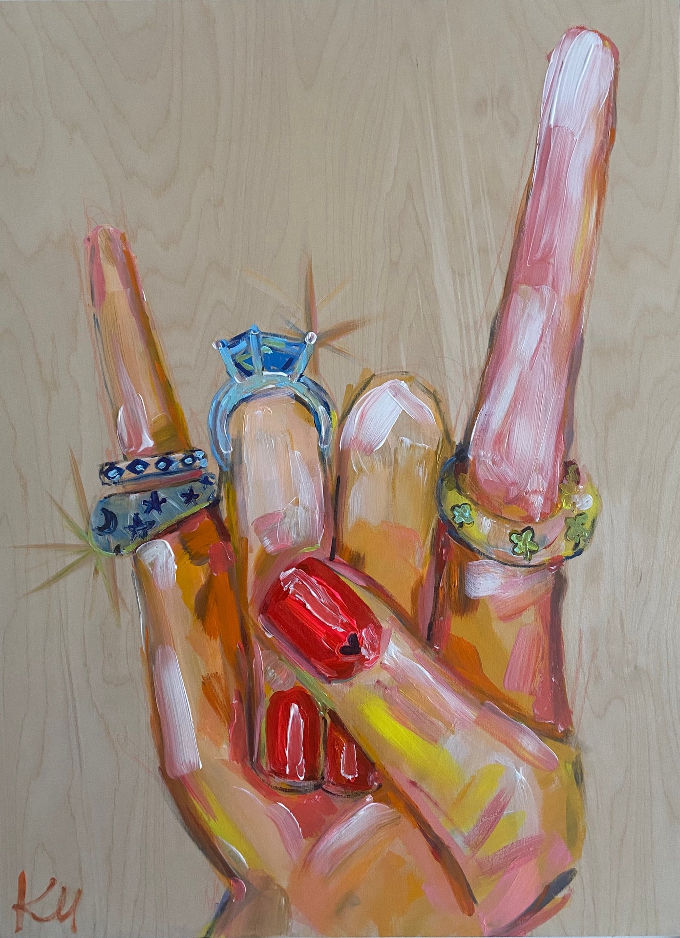 Rock On 8x10 Print